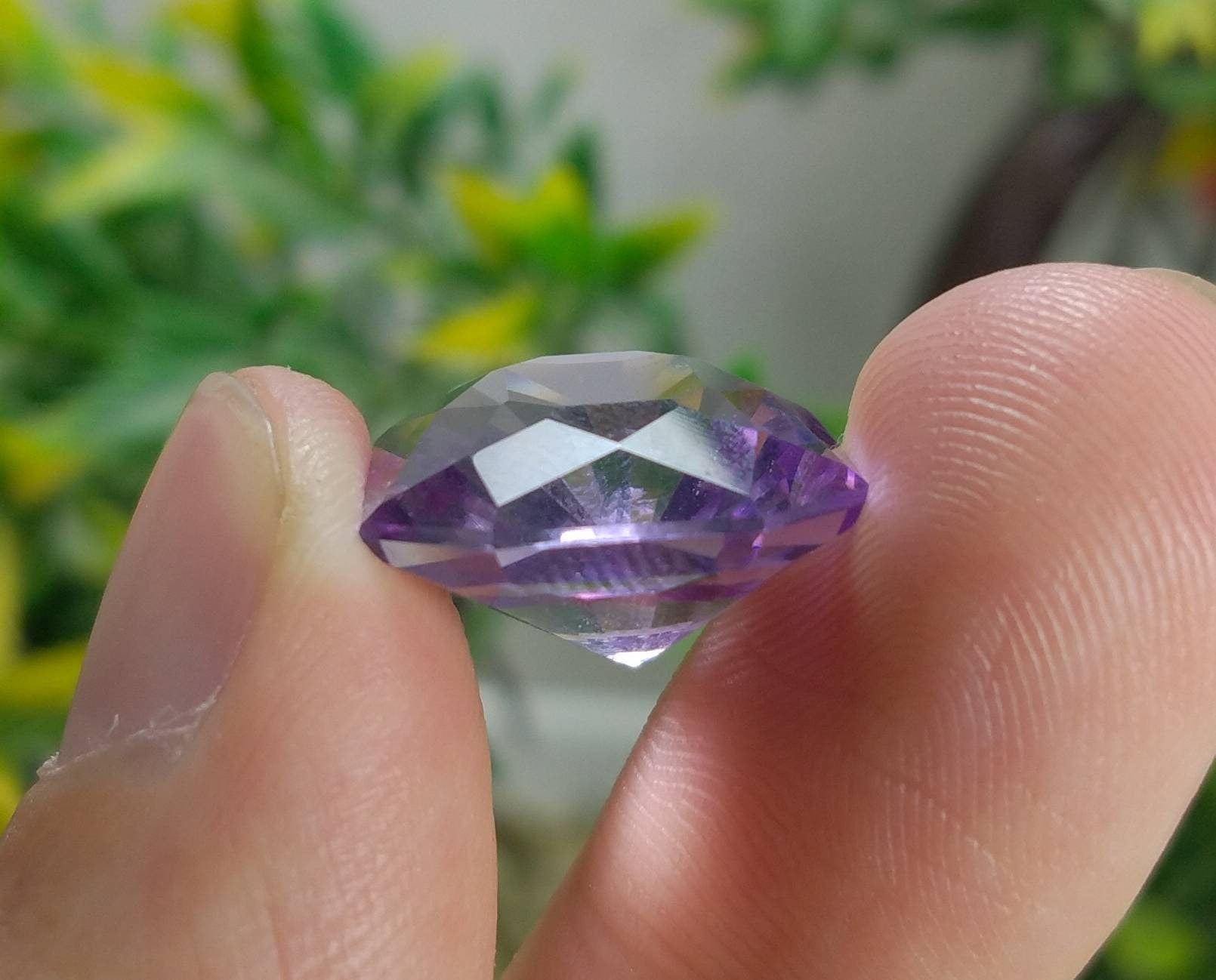 ARSAA GEMS AND MINERALSNatural top quality beautiful 16 carats cushion shape faceted eye clean clarity amethyst gem - Premium  from ARSAA GEMS AND MINERALS - Just $22.00! Shop now at ARSAA GEMS AND MINERALS