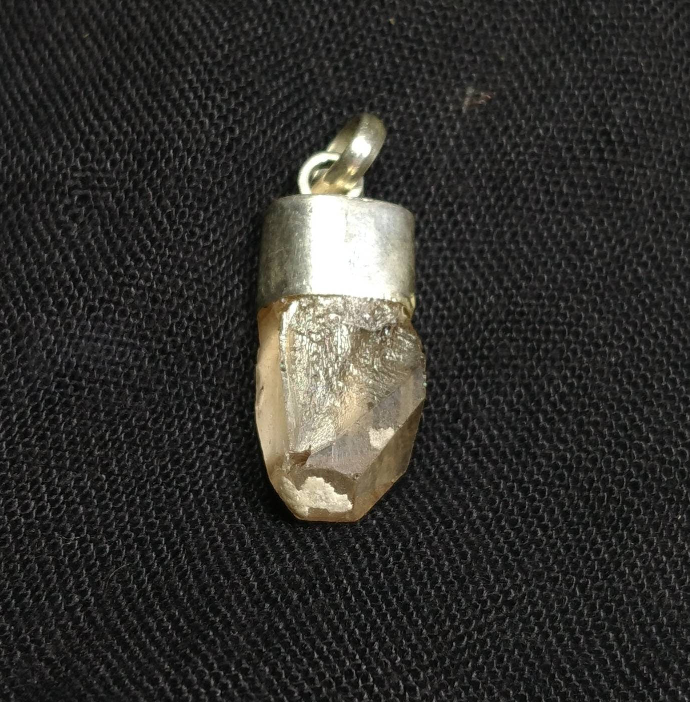 ARSAA GEMS AND MINERALSNatural aesthetic Beautiful silver pendant of topaz crystal - Premium  from ARSAA GEMS AND MINERALS - Just $20.00! Shop now at ARSAA GEMS AND MINERALS