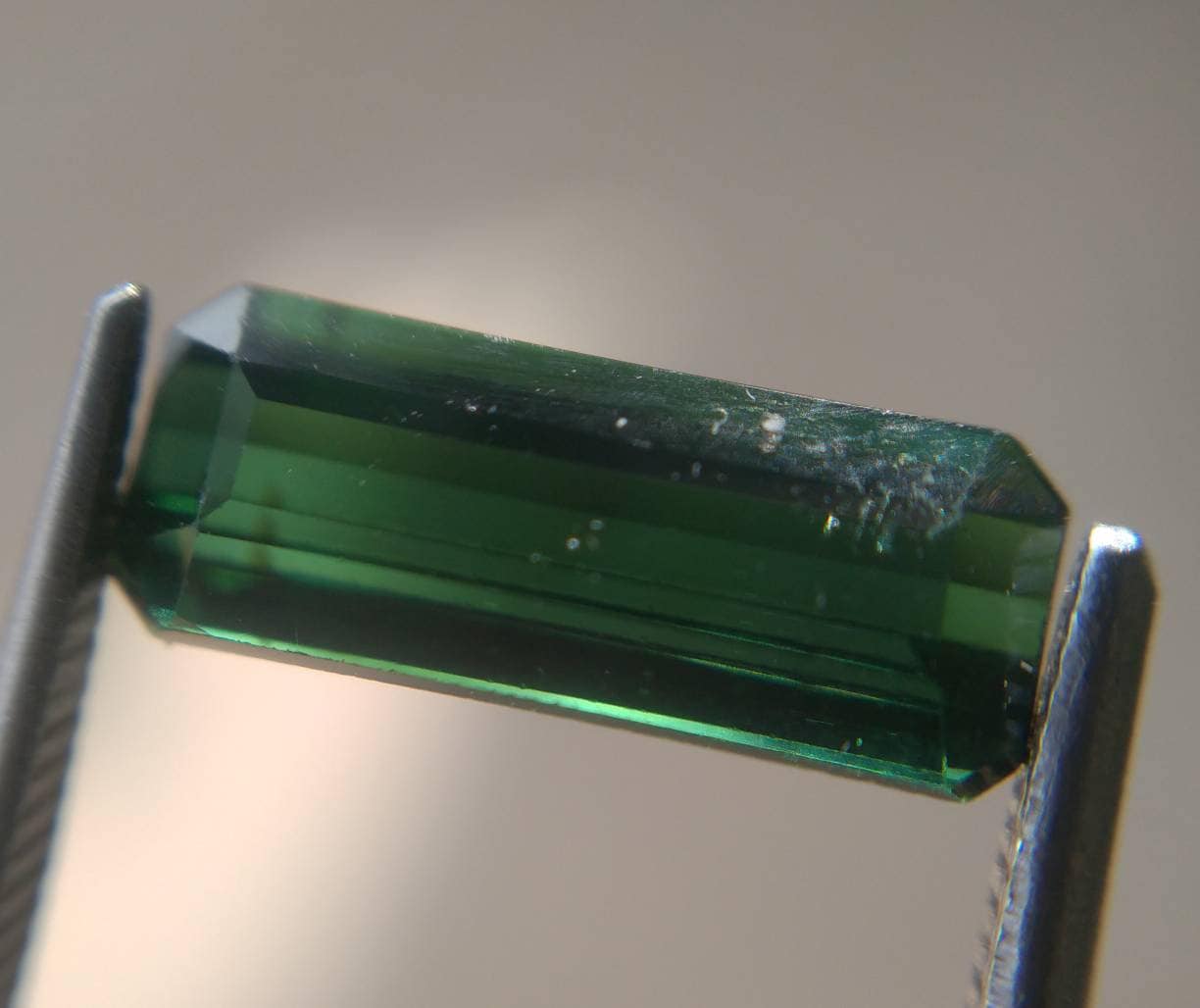 ARSAA GEMS AND MINERALSNatural top quality beautiful 3 carat VV clarity faceted radiant shape green Tourmaline gem - Premium  from ARSAA GEMS AND MINERALS - Just $30.00! Shop now at ARSAA GEMS AND MINERALS