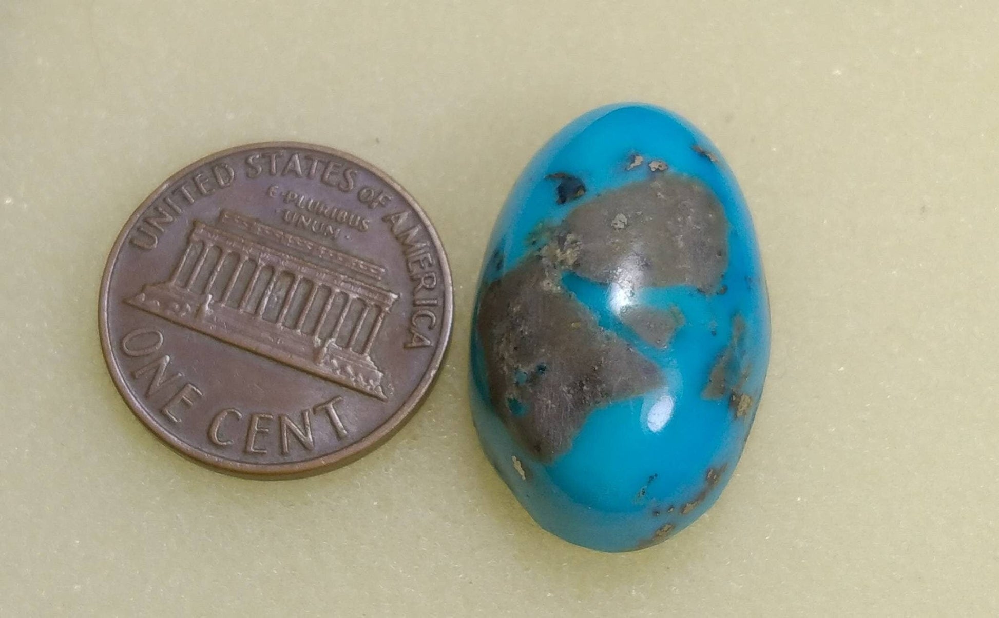ARSAA GEMS AND MINERALSNatural top quality beautiful 26 carats turquoise with pyrite cabochon - Premium  from ARSAA GEMS AND MINERALS - Just $20.00! Shop now at ARSAA GEMS AND MINERALS