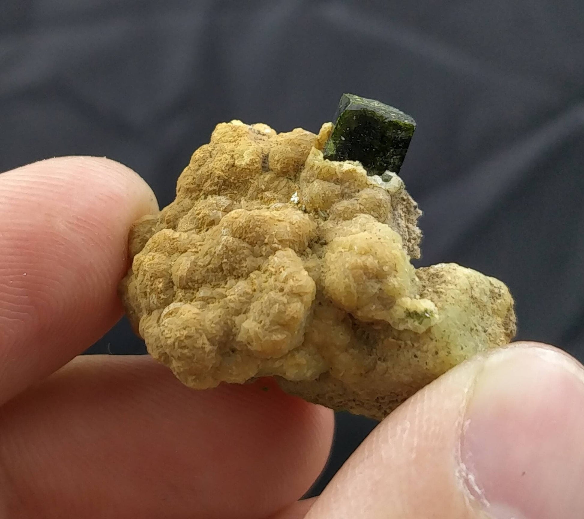 ARSAA GEMS AND MINERALSPrehnite after terminated green epidote crystal, Rare combination - Premium  from ARSAA GEMS AND MINERALS - Just $25.00! Shop now at ARSAA GEMS AND MINERALS