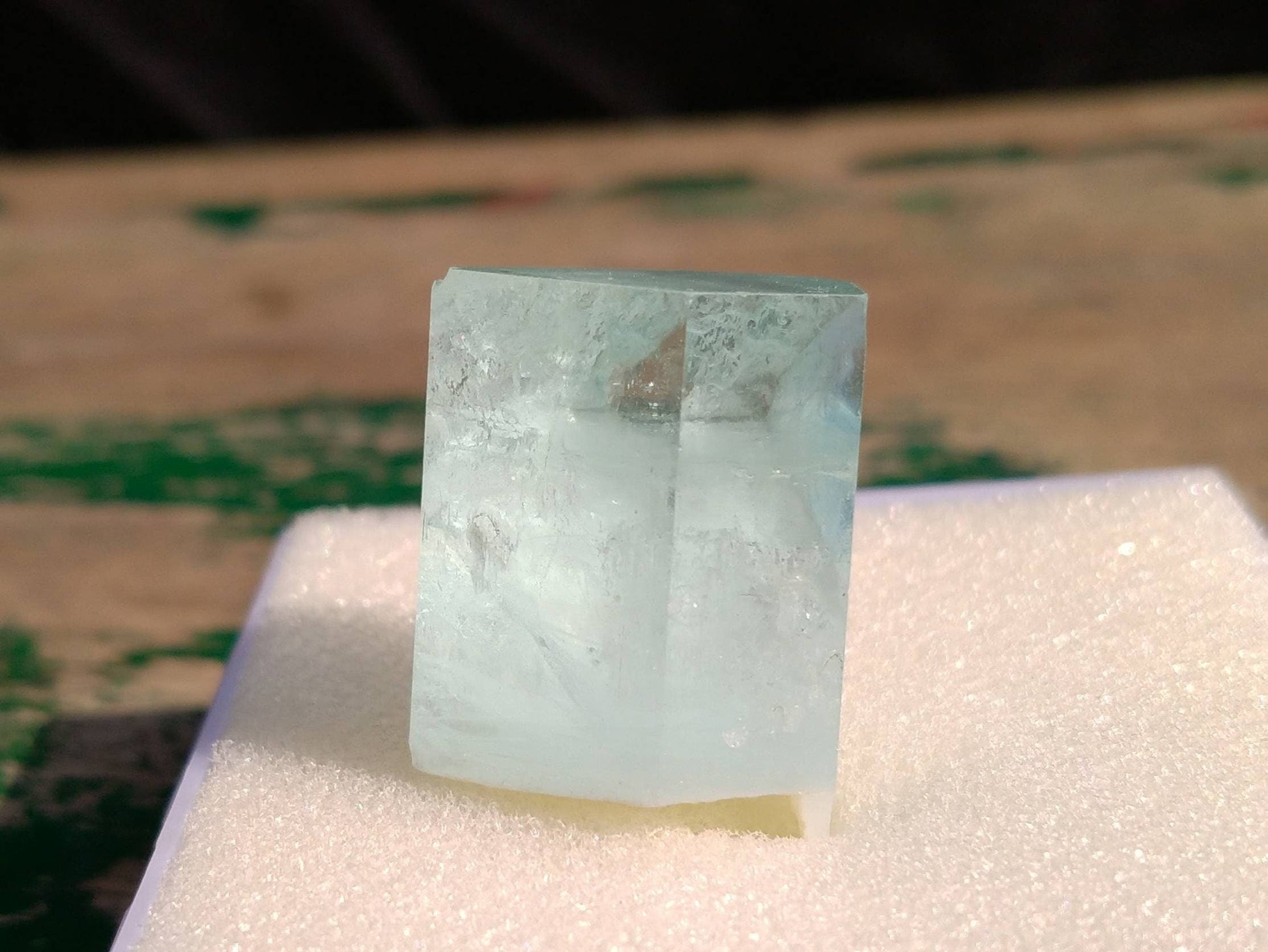 ARSAA GEMS AND MINERALSNatural top quality beautiful 12.7 grams clear terminated aquamarine crystal - Premium  from ARSAA GEMS AND MINERALS - Just $60.00! Shop now at ARSAA GEMS AND MINERALS