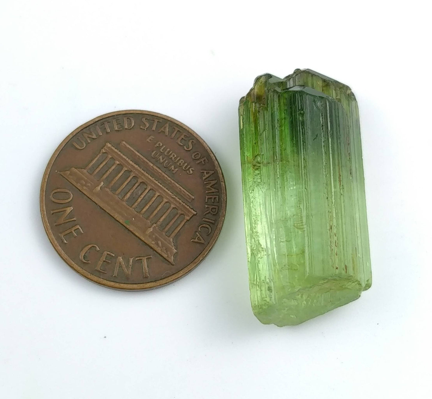 ARSAA GEMS AND MINERALSBicolor terminated tourmaline crystal 6.1 grams weight from Africa - Premium  from ARSAA GEMS AND MINERALS - Just $90.00! Shop now at ARSAA GEMS AND MINERALS