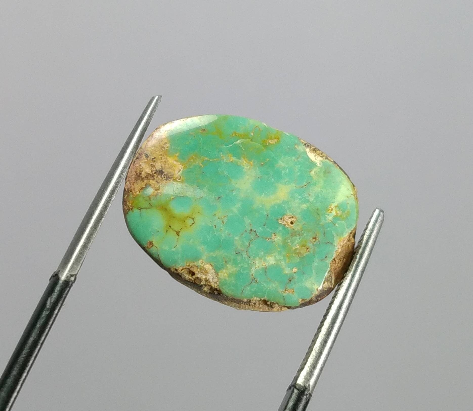 ARSAA GEMS AND MINERALSNatural top quality untreated 9.5 carats unheated oval shape turquoise cabochon - Premium  from ARSAA GEMS AND MINERALS - Just $10.00! Shop now at ARSAA GEMS AND MINERALS