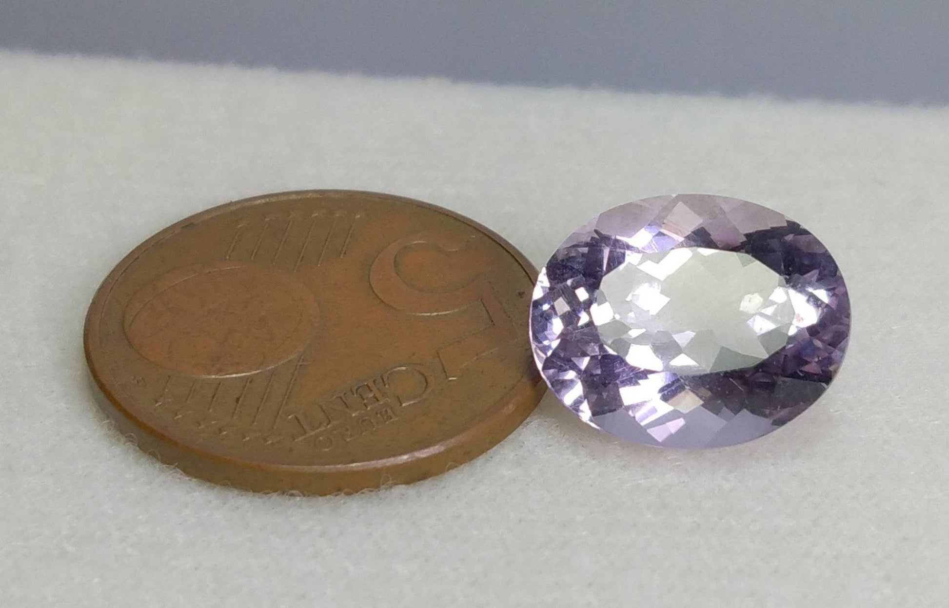 ARSAA GEMS AND MINERALSNatural top quality beautiful 7 carat oval shape VV clarity faceted kunzite gem - Premium  from ARSAA GEMS AND MINERALS - Just $20.00! Shop now at ARSAA GEMS AND MINERALS