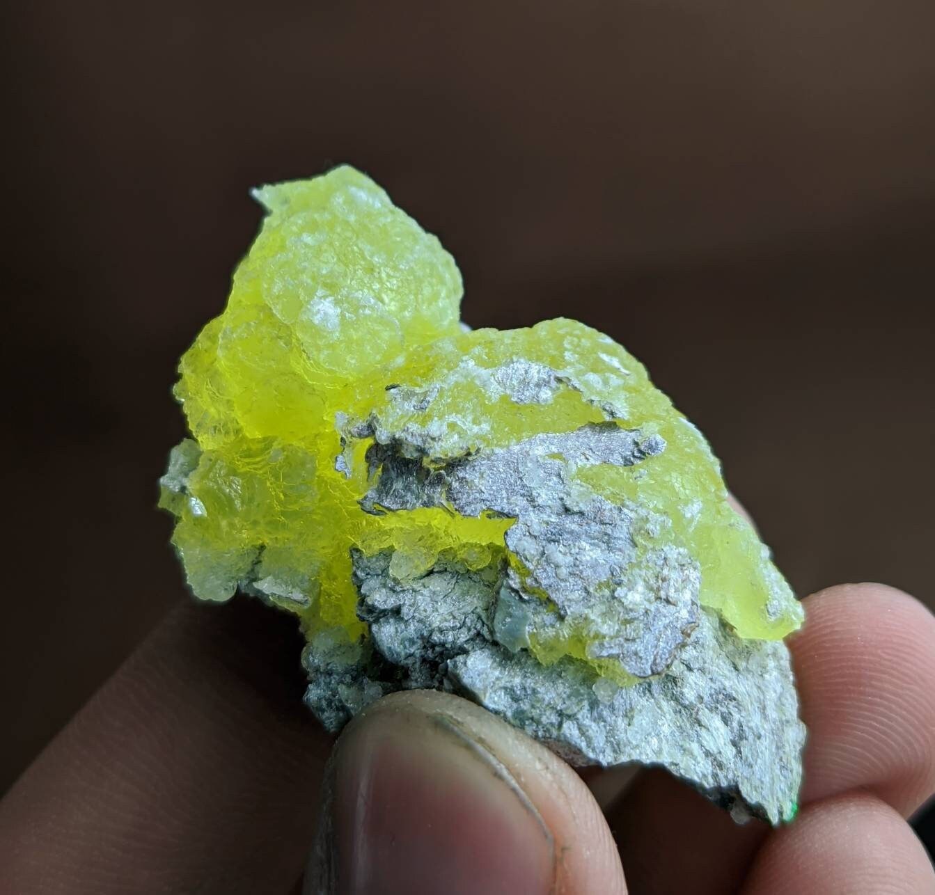 ARSAA GEMS AND MINERALSNatural beautiful 18.7 grams brucite specimen from Balochistan Pakistan - Premium  from ARSAA GEMS AND MINERALS - Just $25.00! Shop now at ARSAA GEMS AND MINERALS