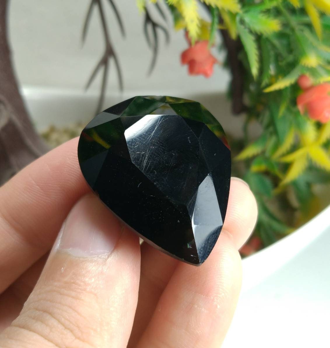 ARSAA GEMS AND MINERALSNatural big sized  beautiful 100 carats faceted smokey / opaque quartz gem - Premium  from ARSAA GEMS AND MINERALS - Just $28.00! Shop now at ARSAA GEMS AND MINERALS