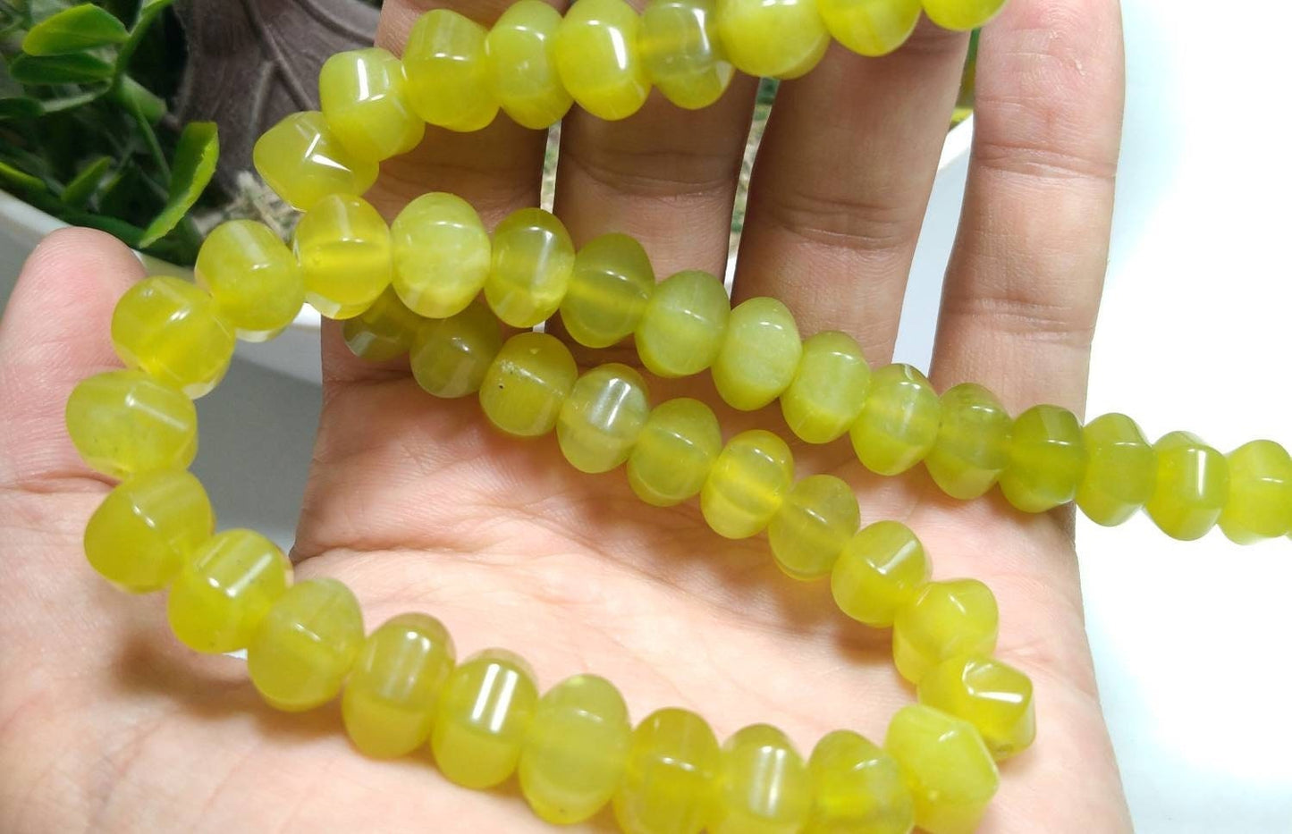 ARSAA GEMS AND MINERALSNatural fine quality beautiful serpentine beads - Premium  from ARSAA GEMS AND MINERALS - Just $20.00! Shop now at ARSAA GEMS AND MINERALS