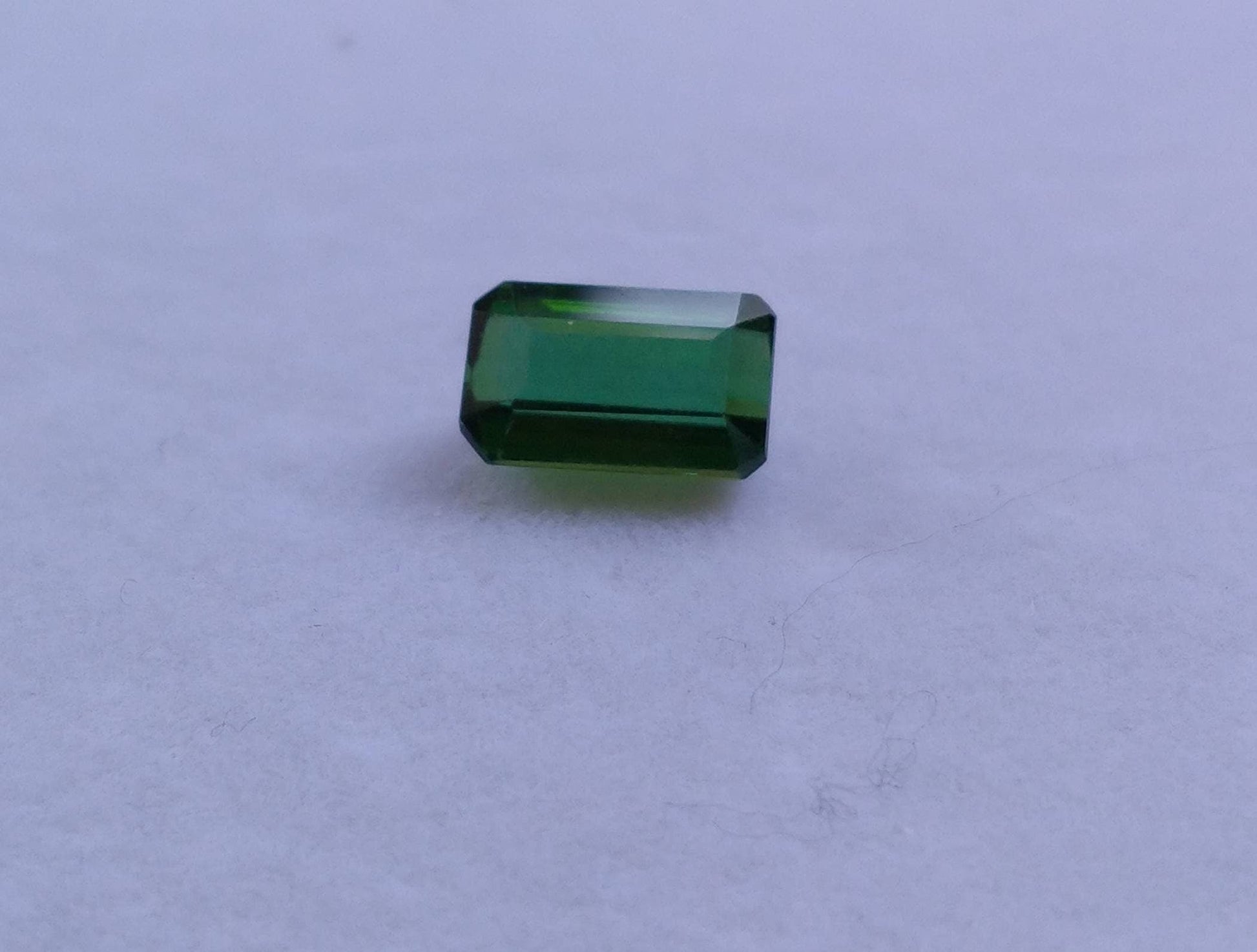 ARSAA GEMS AND MINERALSNatural top quality beautiful 2.5 carats clear green faceted radiant shape Tourmaline gem - Premium  from ARSAA GEMS AND MINERALS - Just $50.00! Shop now at ARSAA GEMS AND MINERALS