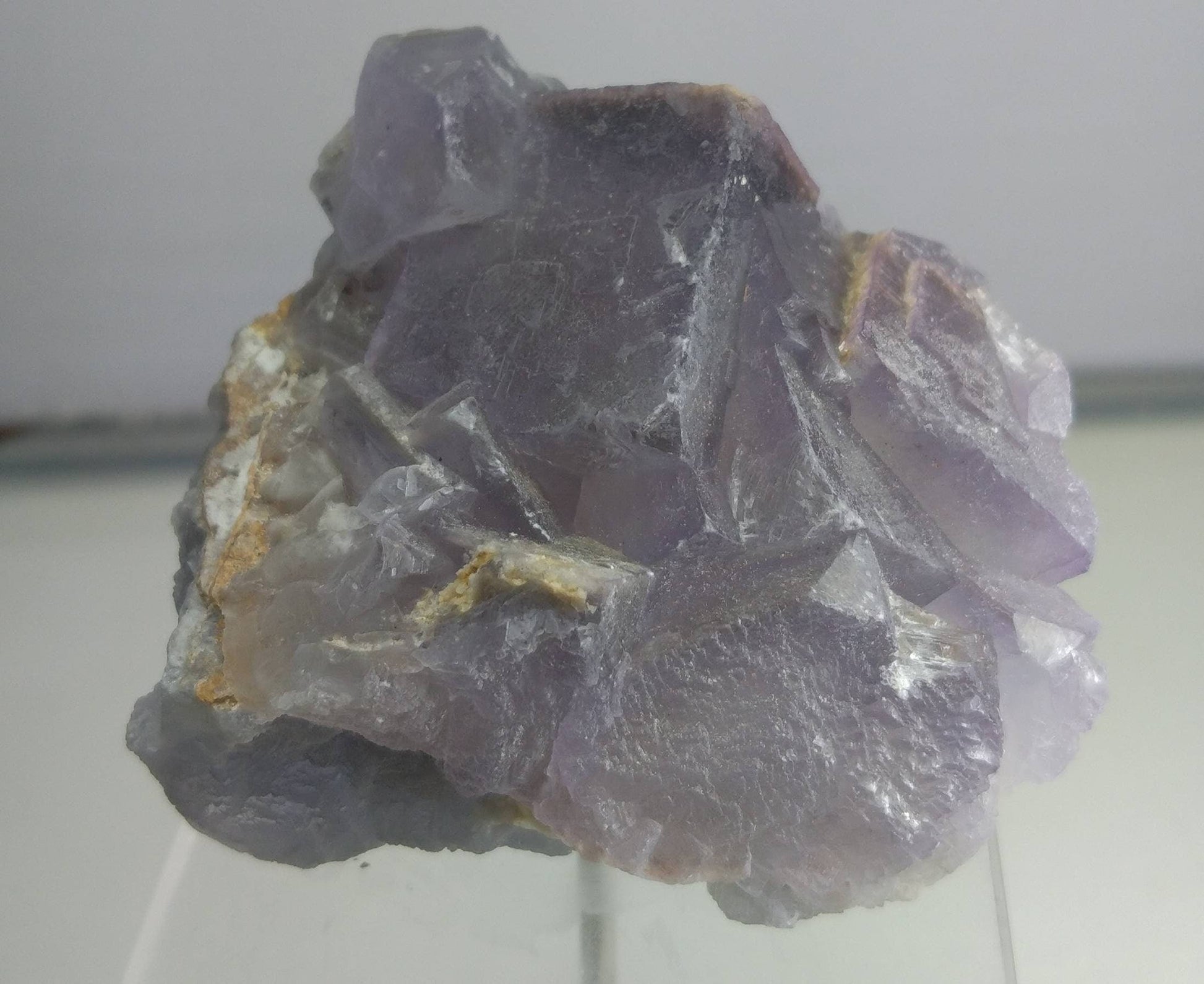 ARSAA GEMS AND MINERALSNatural Beautiful aesthetic 253.4 grams purple cubic Fluorite crystal - Premium  from ARSAA GEMS AND MINERALS - Just $45.00! Shop now at ARSAA GEMS AND MINERALS