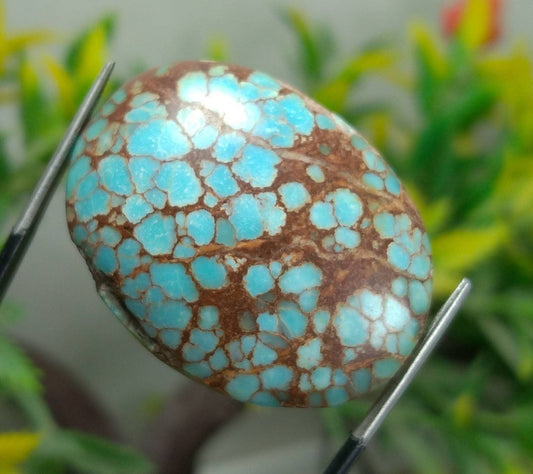 ARSAA GEMS AND MINERALSTop Quality and natural 53 carats beautiful spider web Egyptian turquoise cabochon - Premium  from ARSAA GEMS AND MINERALS - Just $35.00! Shop now at ARSAA GEMS AND MINERALS