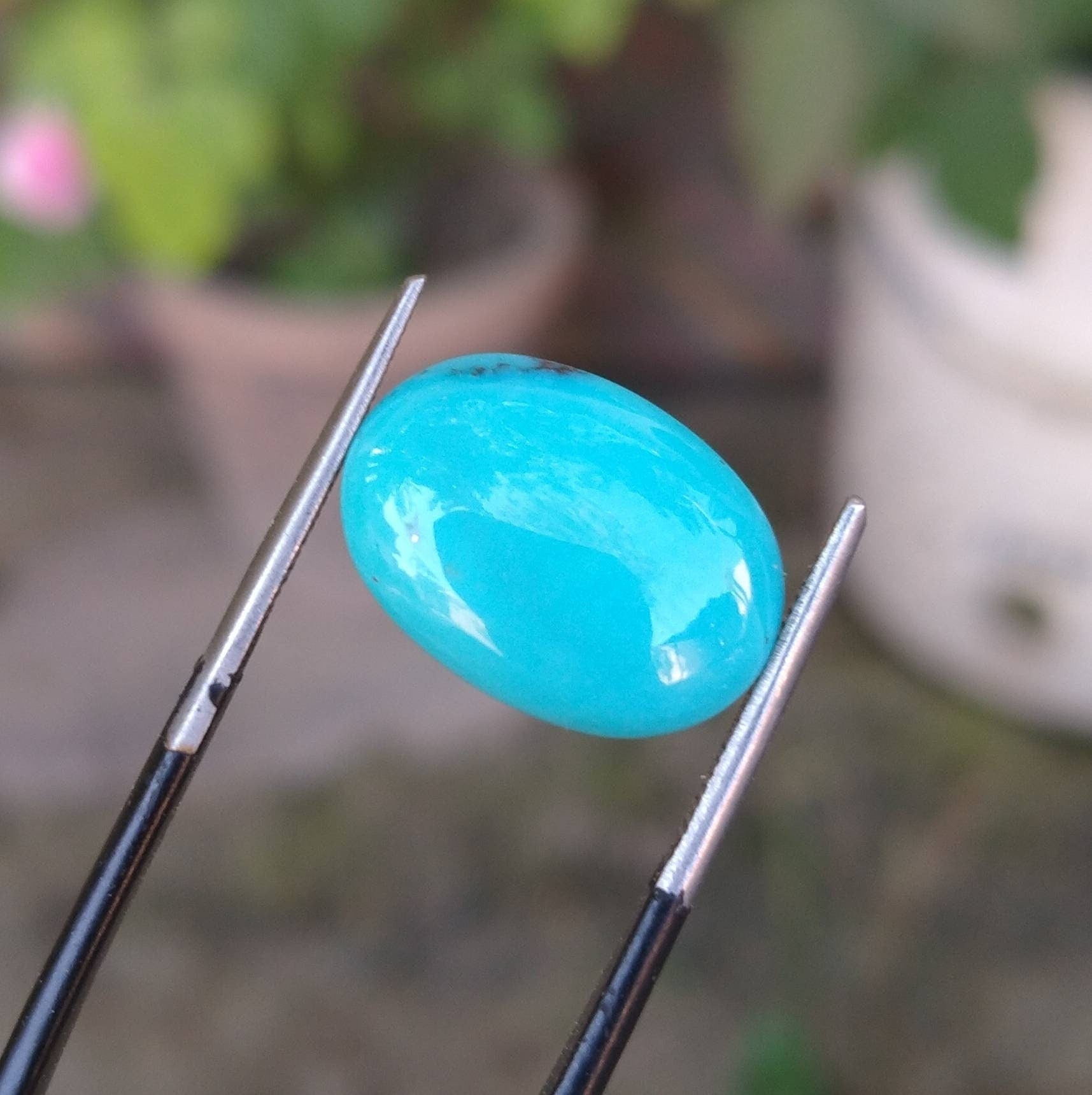 ARSAA GEMS AND MINERALSNatural fine quality beautiful 45 carats oval shapes small lot of blue kingman stabilized turquoise cabochons - Premium  from ARSAA GEMS AND MINERALS - Just $40.00! Shop now at ARSAA GEMS AND MINERALS