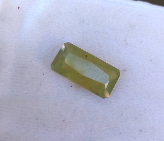 ARSAA GEMS AND MINERALSNatural top quality beautiful 10 carats radiant shape faceted yellow hydrograssular garnet gem - Premium  from ARSAA GEMS AND MINERALS - Just $20.00! Shop now at ARSAA GEMS AND MINERALS