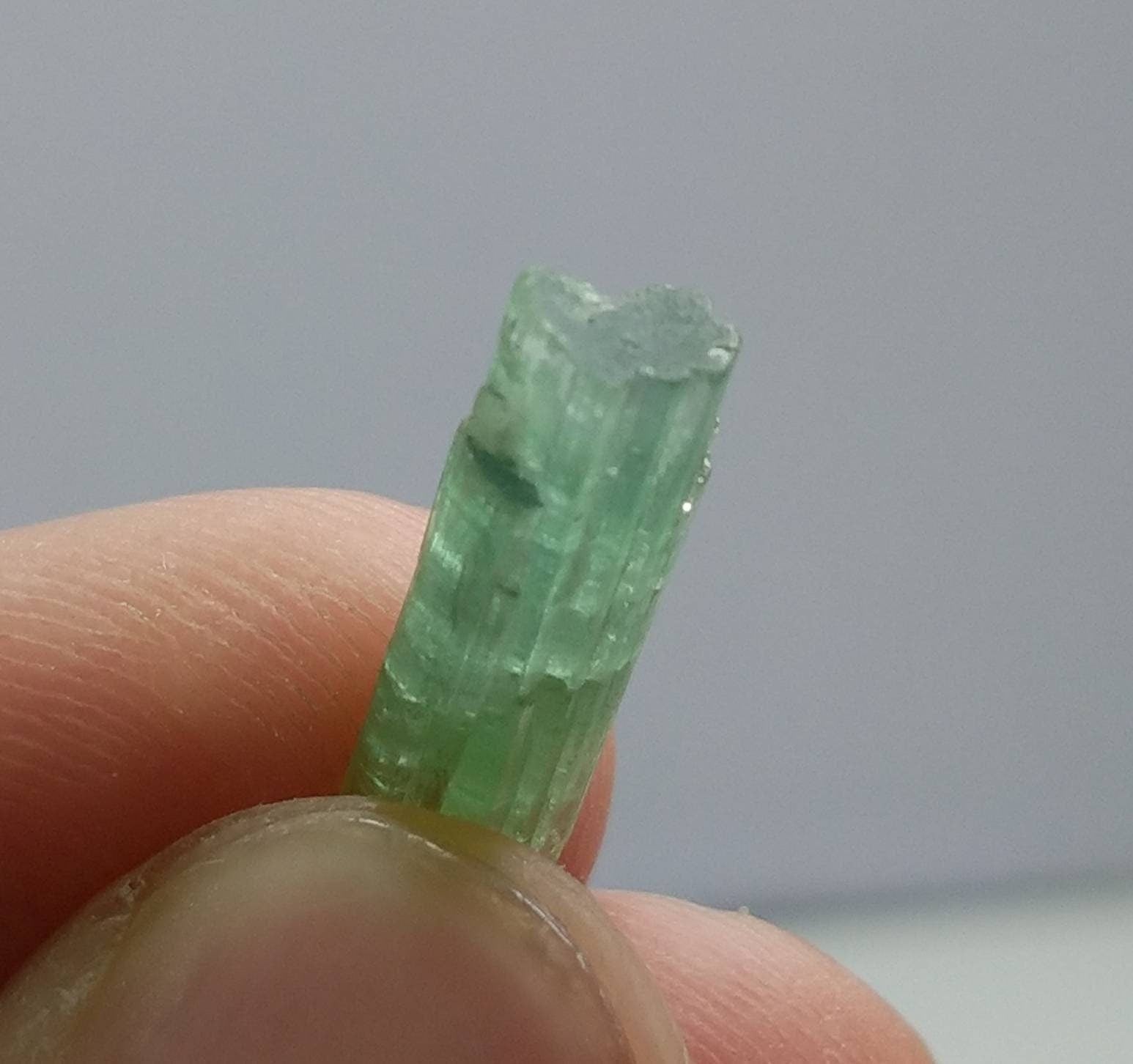 ARSAA GEMS AND MINERALSTop Quality beautiful natural 1.1 gram terminated blue Tourmaline crystal - Premium  from ARSAA GEMS AND MINERALS - Just $11.00! Shop now at ARSAA GEMS AND MINERALS