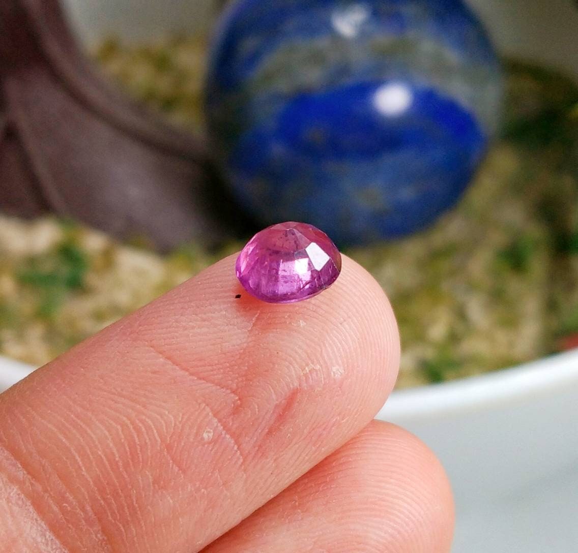 ARSAA GEMS AND MINERALSNatural top and high quality beautiful 2 carats oval shape faceted pink sapphire gem from Kashmir - Premium  from ARSAA GEMS AND MINERALS - Just $120.00! Shop now at ARSAA GEMS AND MINERALS