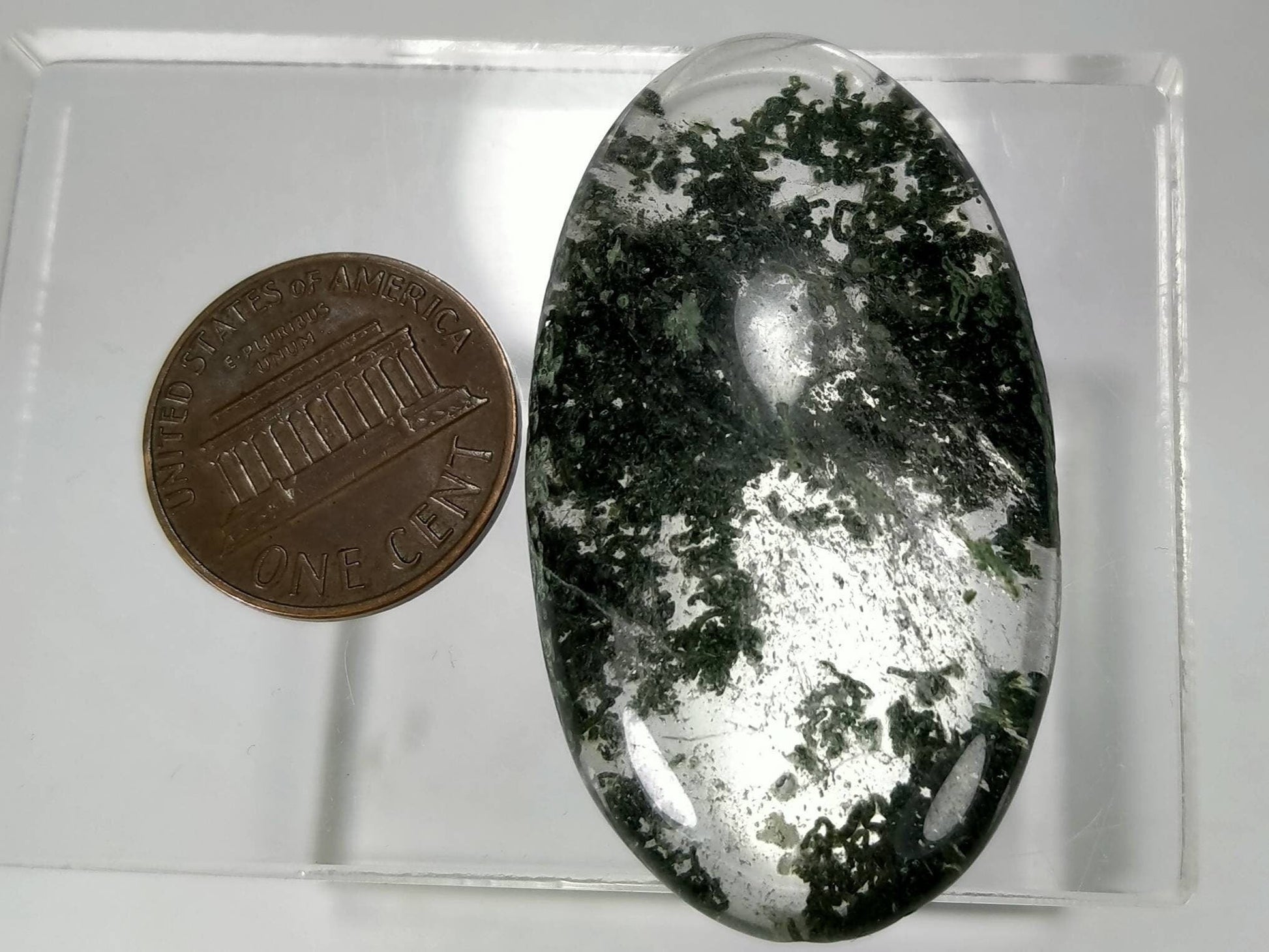 ARSAA GEMS AND MINERALSNatural top quality beautiful cabochon of chlorine quartz - Premium  from ARSAA GEMS AND MINERALS - Just $15.00! Shop now at ARSAA GEMS AND MINERALS