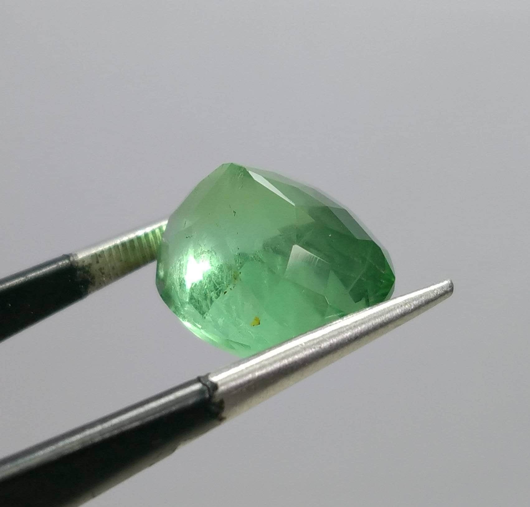 ARSAA GEMS AND MINERALSNatural fine quality beautiful 13.5 carat aesthetic green faceted oval cut shape fluorite gem - Premium  from ARSAA GEMS AND MINERALS - Just $26.00! Shop now at ARSAA GEMS AND MINERALS