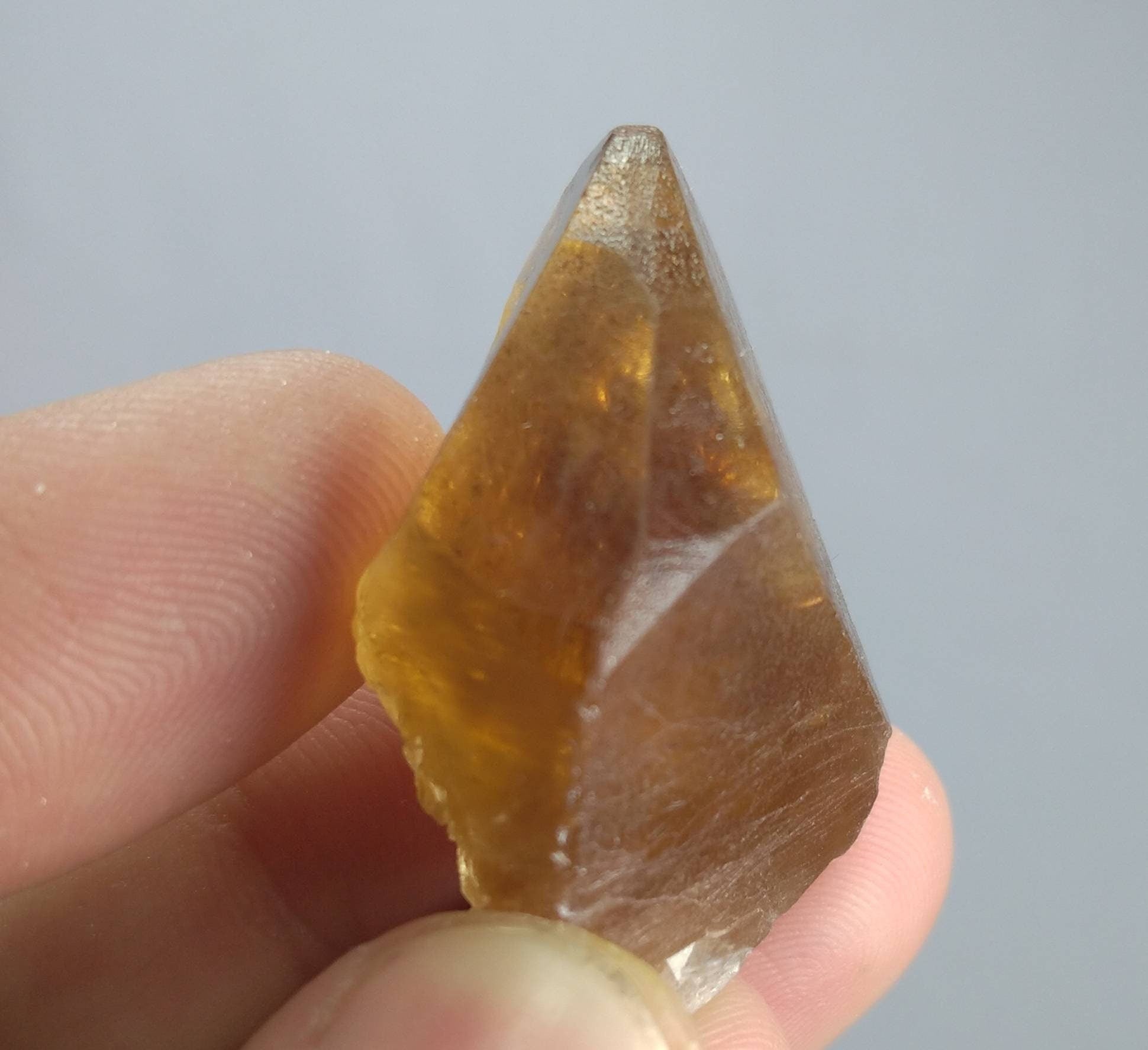 ARSAA GEMS AND MINERALSNatural fine quality beautiful 22 grams heated terminated topaz crystal - Premium  from ARSAA GEMS AND MINERALS - Just $15.00! Shop now at ARSAA GEMS AND MINERALS