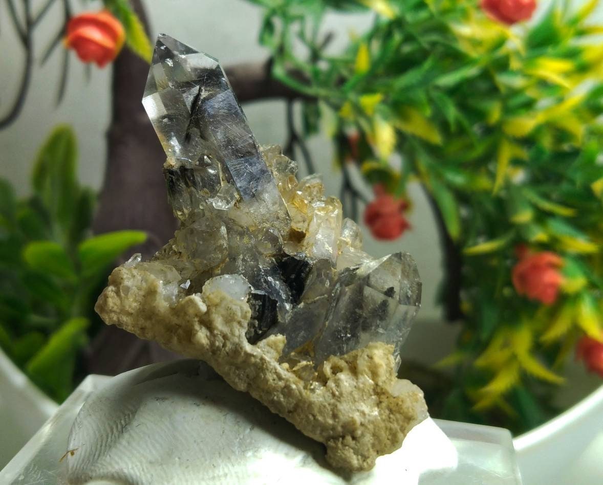 ARSAA GEMS AND MINERALSNatural good quality beautiful 30 grams smokey terminated quartz cluster - Premium  from ARSAA GEMS AND MINERALS - Just $45.00! Shop now at ARSAA GEMS AND MINERALS