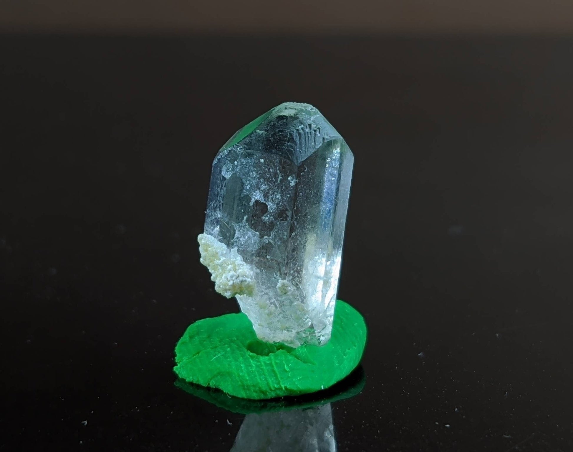 ARSAA GEMS AND MINERALSTopaz clear terminated small thumbnail size crystal from Skardu GilgitBaltistan Pakistan - Premium  from ARSAA GEMS AND MINERALS - Just $10.00! Shop now at ARSAA GEMS AND MINERALS