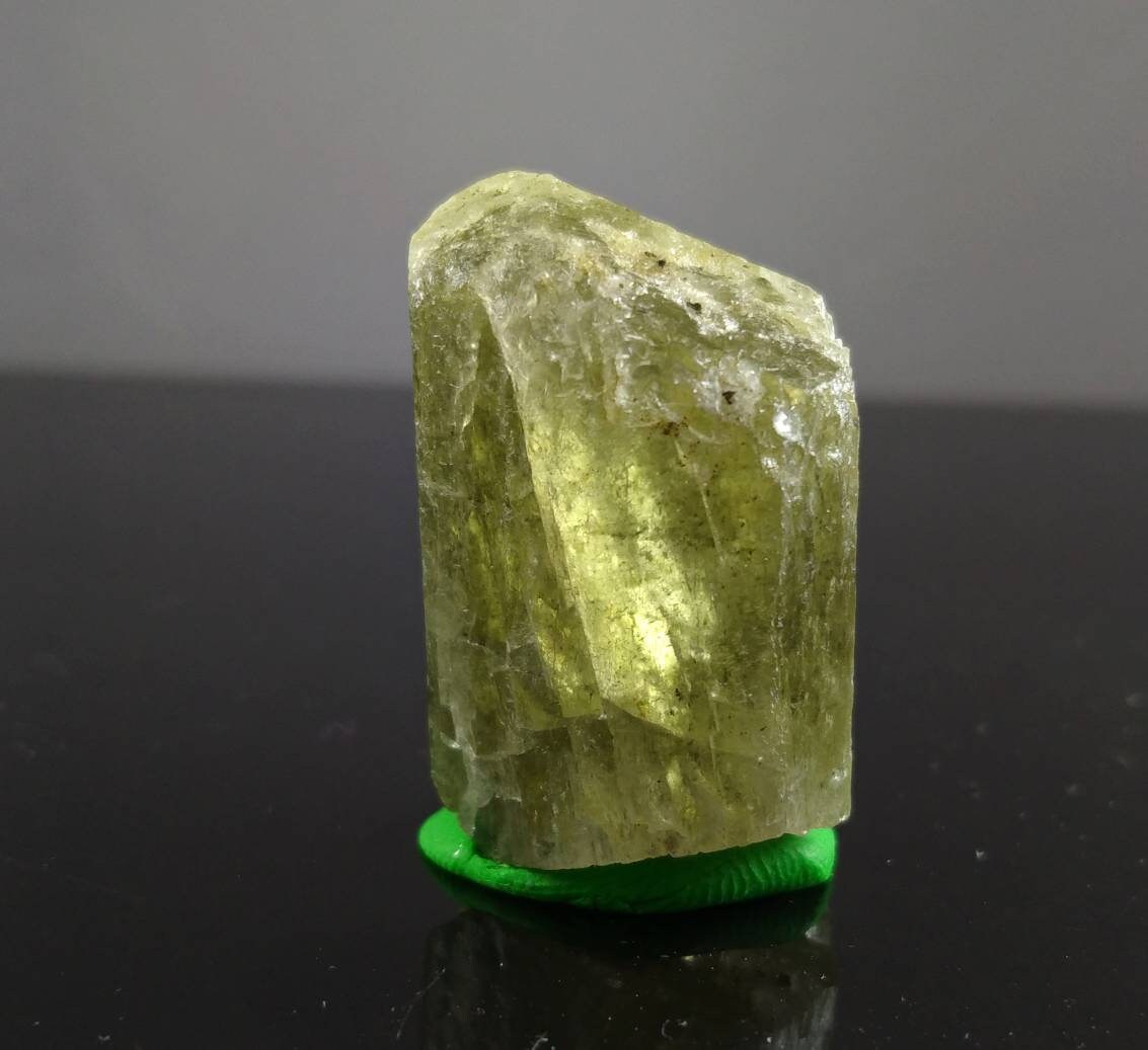 ARSAA GEMS AND MINERALSNatural fine quality beautiful 32.3 grams green scapolite crystal - Premium  from ARSAA GEMS AND MINERALS - Just $40.00! Shop now at ARSAA GEMS AND MINERALS