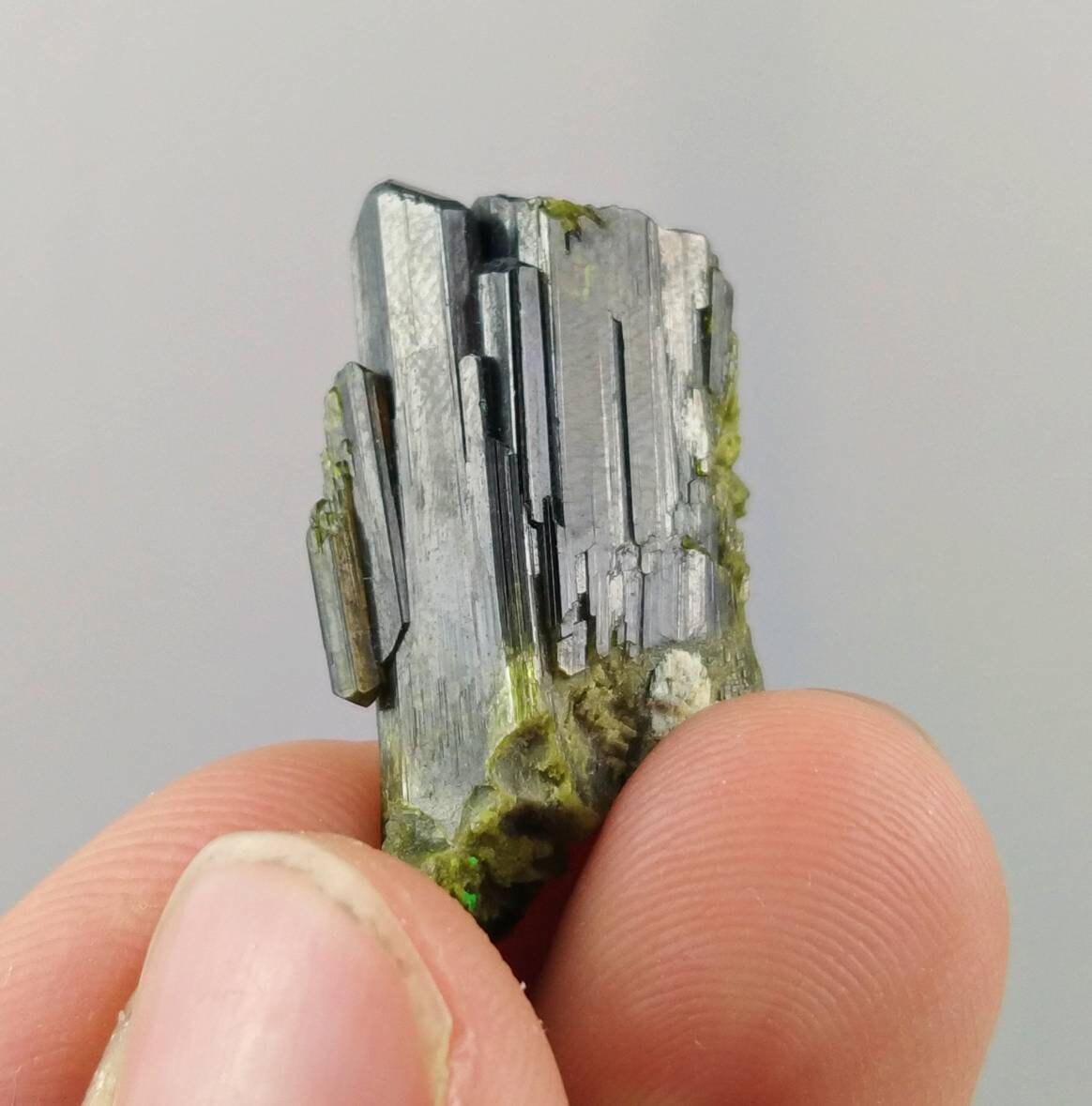 ARSAA GEMS AND MINERALSNatural aesthetic Beautiful 6.3 grams terminated green epidote crystal - Premium  from ARSAA GEMS AND MINERALS - Just $20.00! Shop now at ARSAA GEMS AND MINERALS