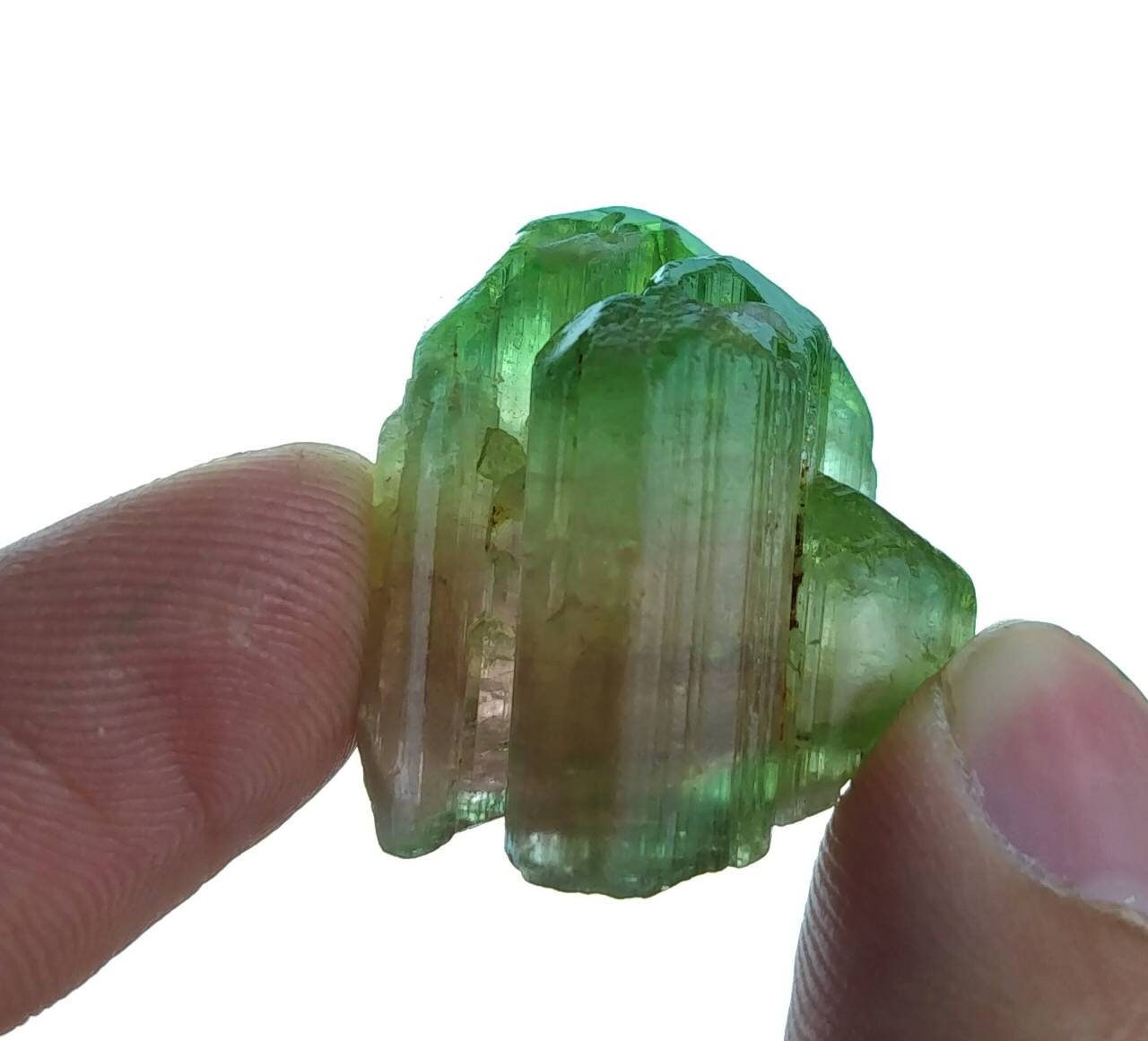 ARSAA GEMS AND MINERALSMulticolor terminated tourmaline crystal 18.5 grams weight from Africa - Premium  from ARSAA GEMS AND MINERALS - Just $360.00! Shop now at ARSAA GEMS AND MINERALS