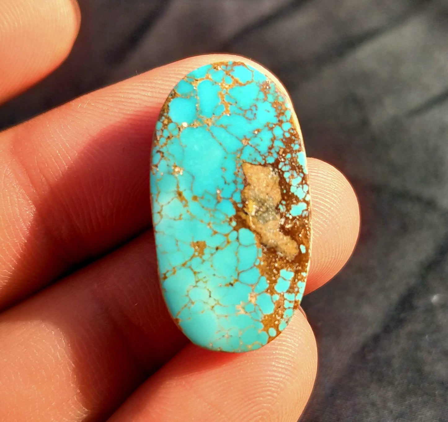 ARSAA GEMS AND MINERALSNatural good quality beautiful 14.5 grams turquoise cabochons - Premium  from ARSAA GEMS AND MINERALS - Just $70.00! Shop now at ARSAA GEMS AND MINERALS