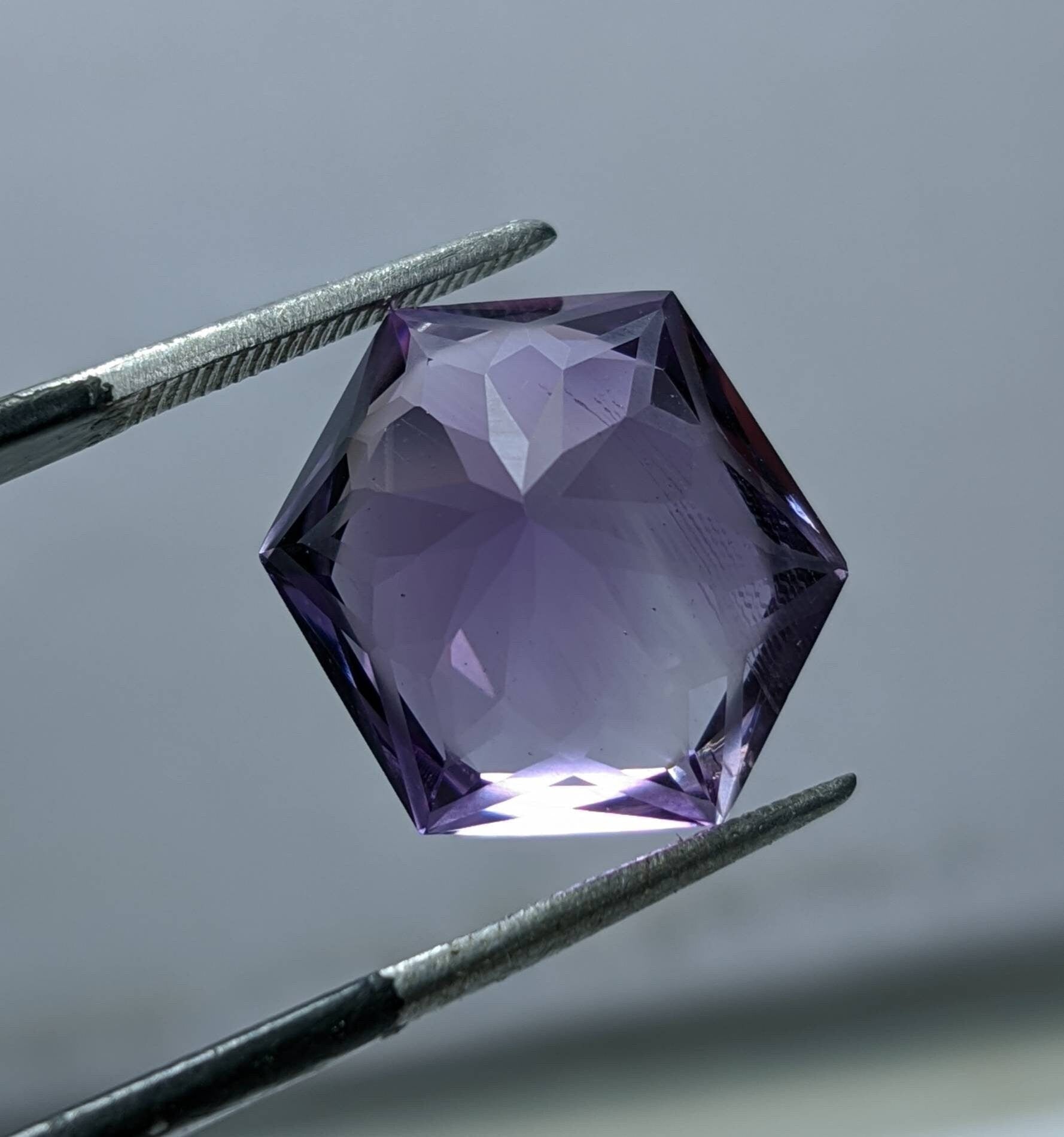 ARSAA GEMS AND MINERALSNatural fine quality beautiful 10 carats deep purple color AAA clarity faceted amethyst gem - Premium  from ARSAA GEMS AND MINERALS - Just $20.00! Shop now at ARSAA GEMS AND MINERALS