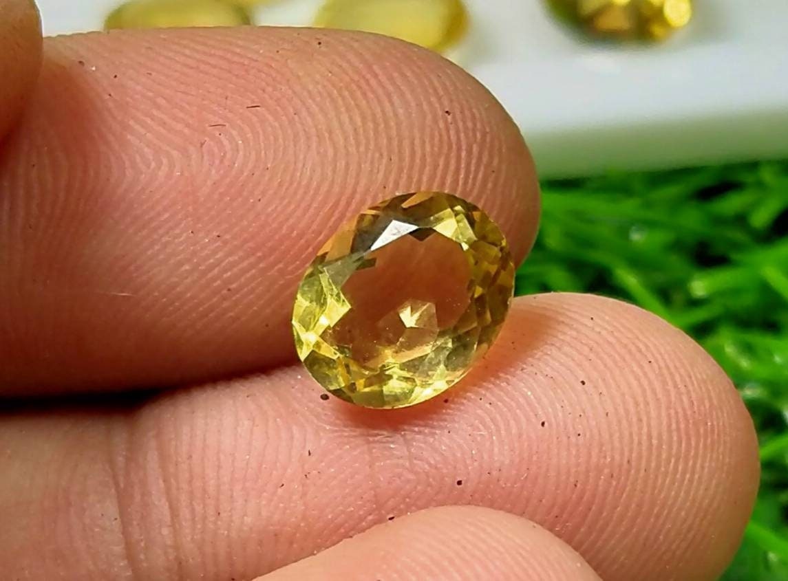 ARSAA GEMS AND MINERALSNatural good quality ring sizes faceted citrine gems - Premium  from ARSAA GEMS AND MINERALS - Just $51.00! Shop now at ARSAA GEMS AND MINERALS