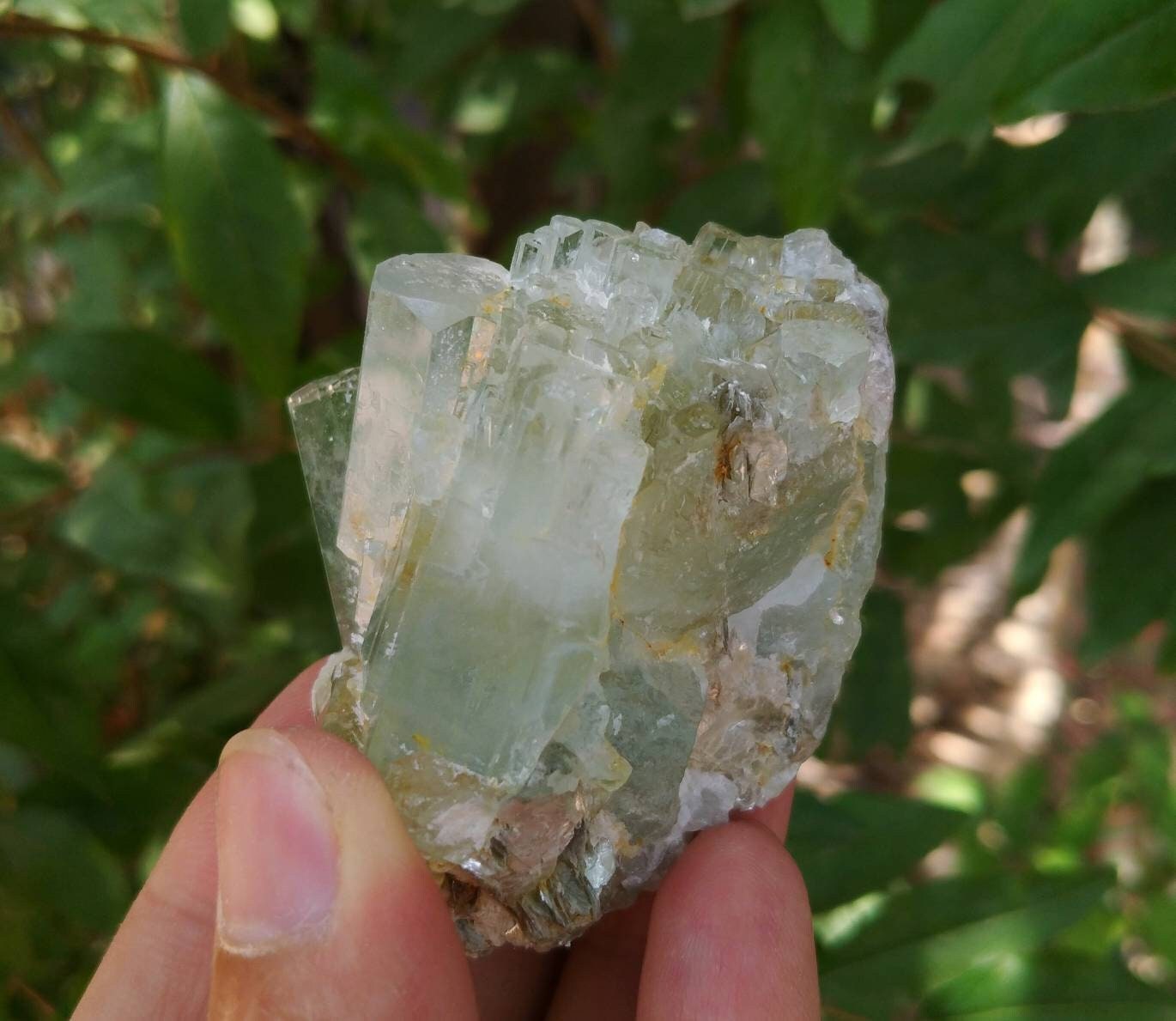 ARSAA GEMS AND MINERALSNatural top quality 118 grams beautiful aquamarine with moscovite cluster terminated - Premium  from ARSAA GEMS AND MINERALS - Just $150.00! Shop now at ARSAA GEMS AND MINERALS