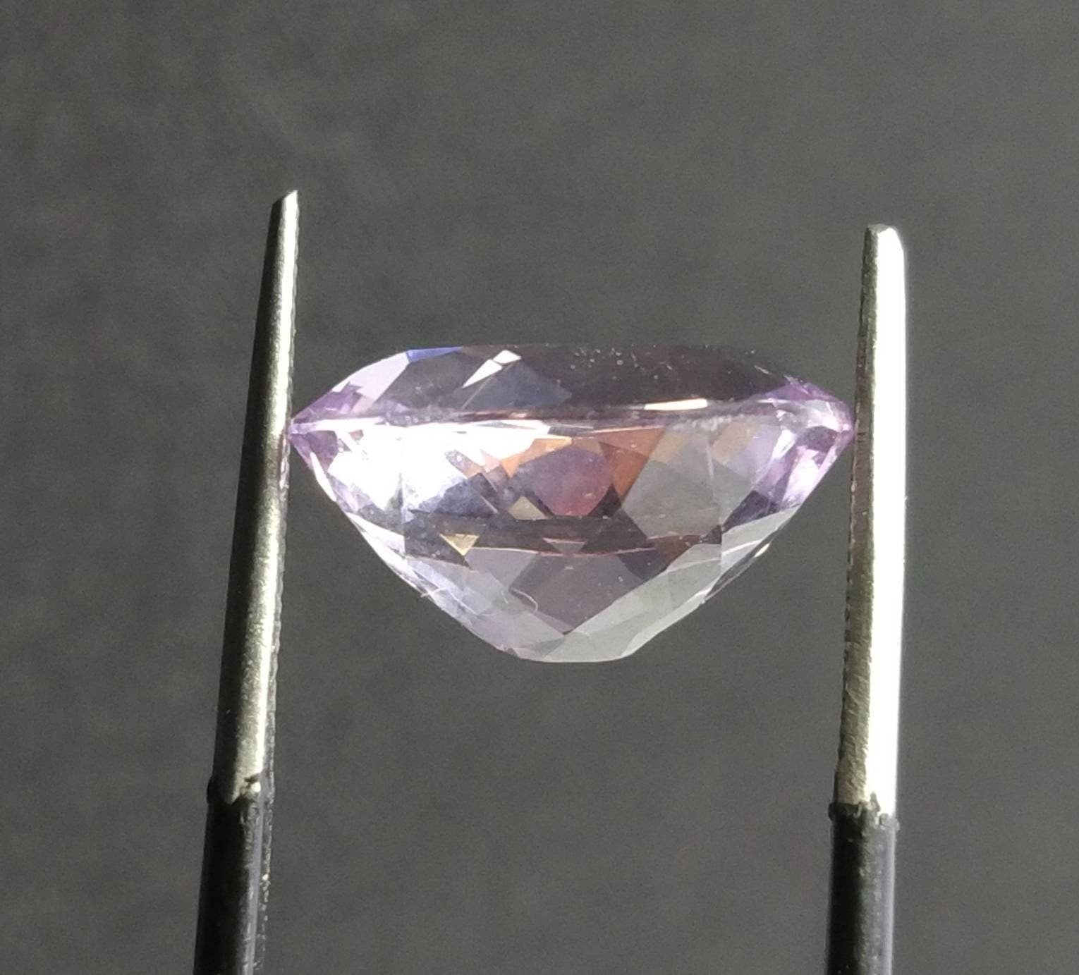 ARSAA GEMS AND MINERALSNatural top quality beautiful 7 carat oval shape VV clarity faceted kunzite gem - Premium  from ARSAA GEMS AND MINERALS - Just $20.00! Shop now at ARSAA GEMS AND MINERALS