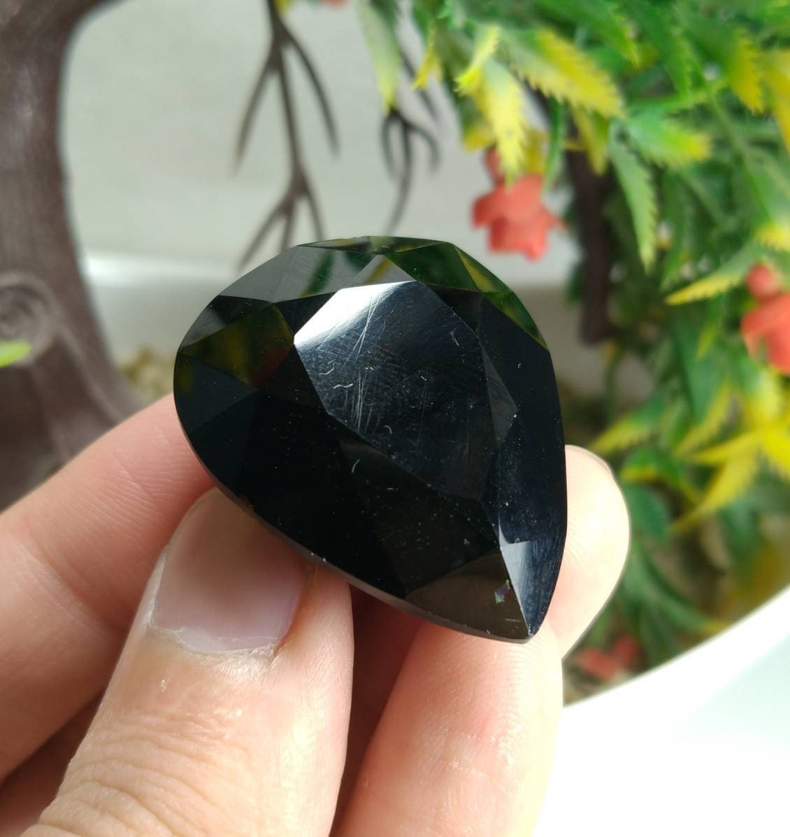 ARSAA GEMS AND MINERALSNatural big sized  beautiful 100 carats faceted smokey / opaque quartz gem - Premium  from ARSAA GEMS AND MINERALS - Just $28.00! Shop now at ARSAA GEMS AND MINERALS