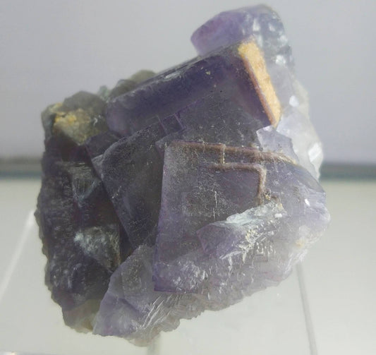 ARSAA GEMS AND MINERALSNatural Beautiful aesthetic 253.4 grams purple cubic Fluorite crystal - Premium  from ARSAA GEMS AND MINERALS - Just $45.00! Shop now at ARSAA GEMS AND MINERALS