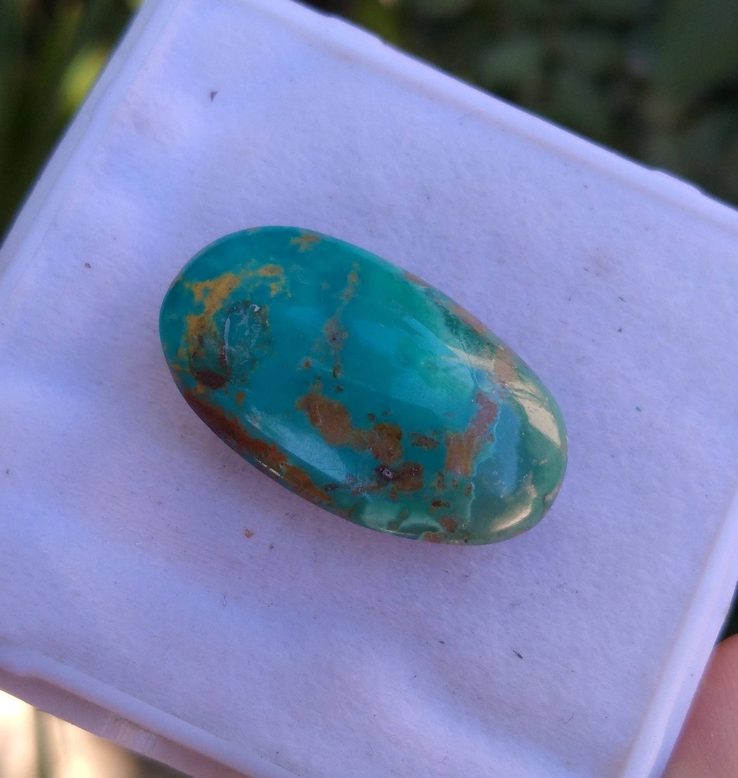 ARSAA GEMS AND MINERALSNatural fine quality beautiful 40 carats oval shape untreated unheated green turquoise cabochon - Premium  from ARSAA GEMS AND MINERALS - Just $40.00! Shop now at ARSAA GEMS AND MINERALS