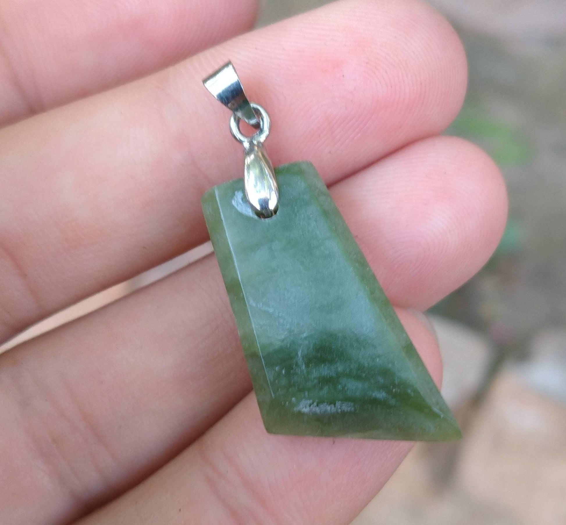 ARSAA GEMS AND MINERALSNatural fine quality beautiful 37 grams 8 pieces small lot of nephrite jade pendants with steel hucks - Premium  from ARSAA GEMS AND MINERALS - Just $65.00! Shop now at ARSAA GEMS AND MINERALS