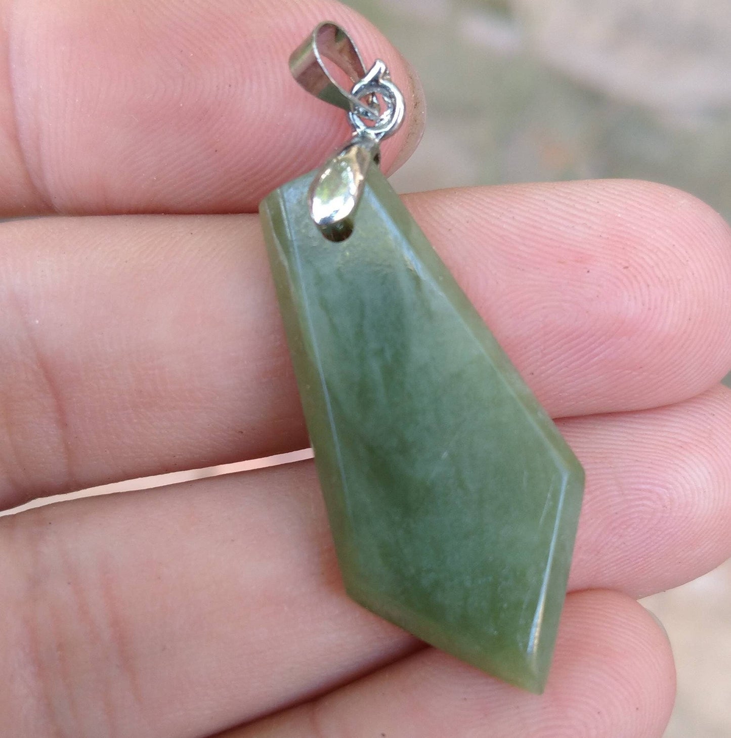 ARSAA GEMS AND MINERALSNatural fine quality beautiful 37 grams 8 pieces small lot of nephrite jade pendants with steel hucks - Premium  from ARSAA GEMS AND MINERALS - Just $65.00! Shop now at ARSAA GEMS AND MINERALS