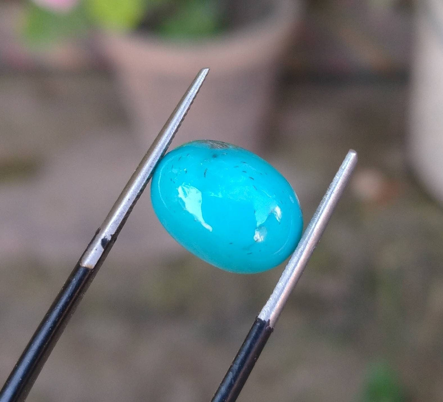 ARSAA GEMS AND MINERALSNatural fine quality beautiful 45 carats oval shapes small lot of blue kingman stabilized turquoise cabochons - Premium  from ARSAA GEMS AND MINERALS - Just $40.00! Shop now at ARSAA GEMS AND MINERALS