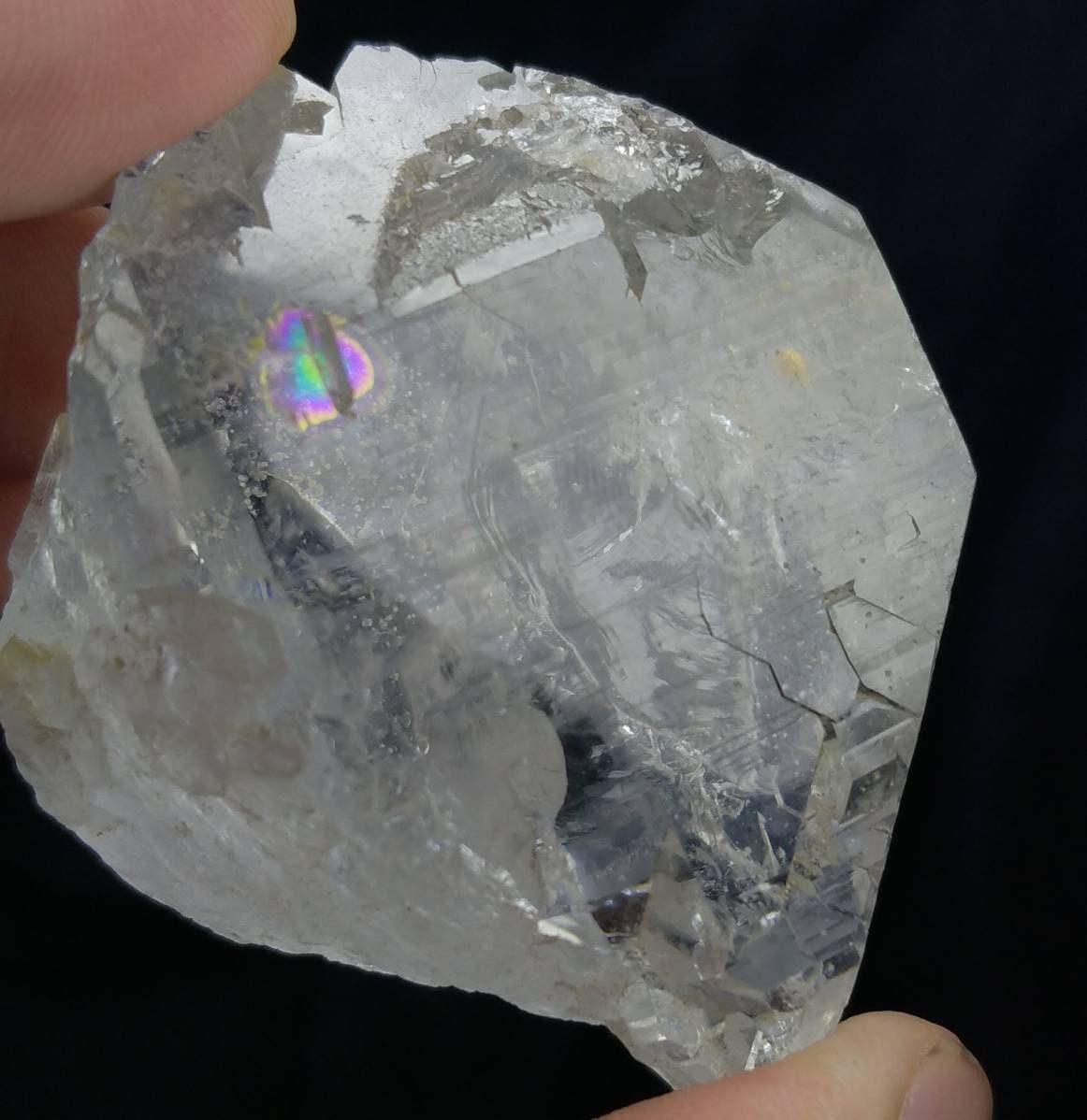 ARSAA GEMS AND MINERALSNatural top quality beautiful 85 grams Rare clear gwindel quartz crystal from a rare locality - Premium  from ARSAA GEMS AND MINERALS - Just $50.00! Shop now at ARSAA GEMS AND MINERALS