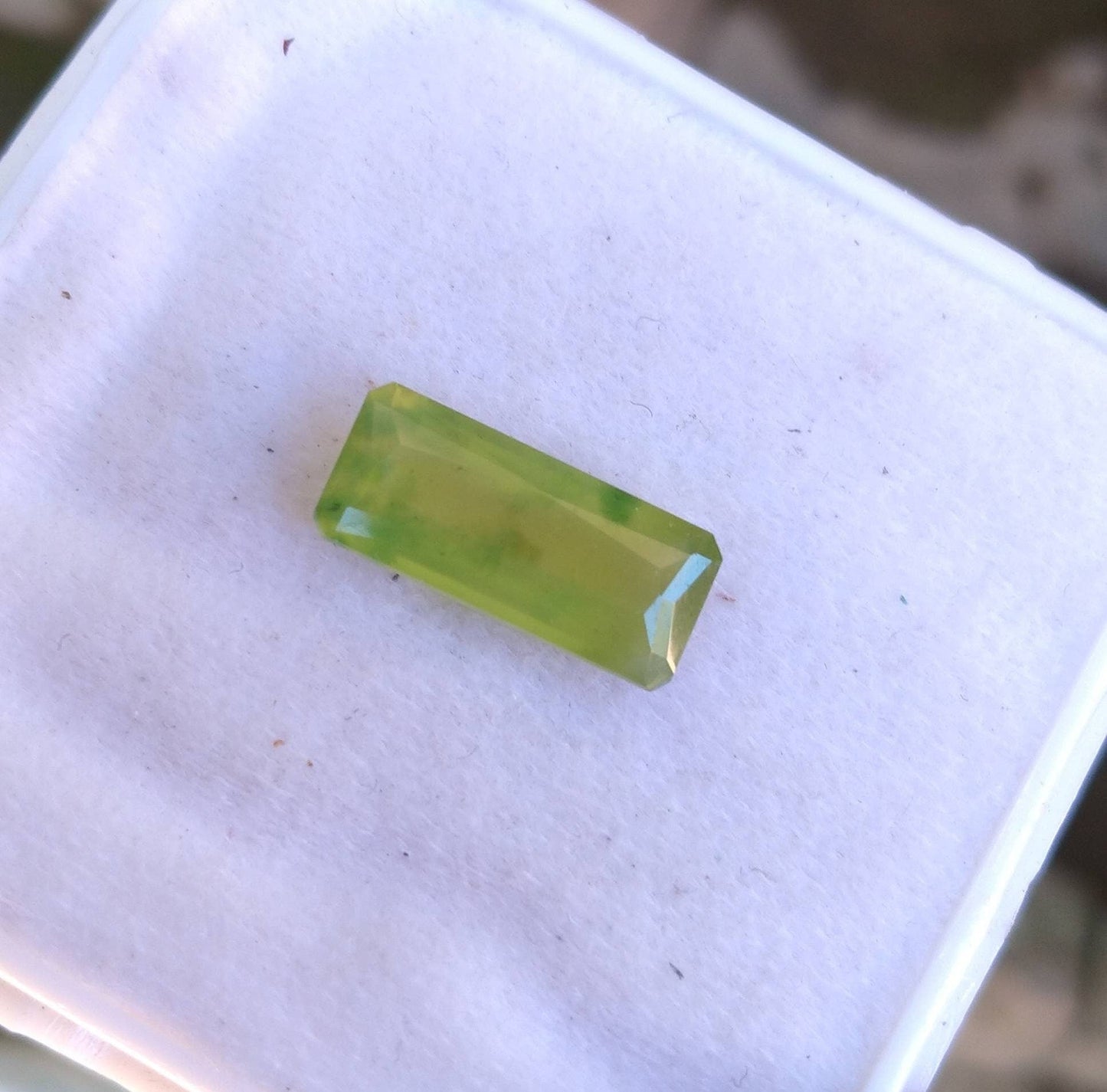 ARSAA GEMS AND MINERALSNatural top quality beautiful 9 carats radiant shape faceted green hydrograssular garnet gem - Premium  from ARSAA GEMS AND MINERALS - Just $25.00! Shop now at ARSAA GEMS AND MINERALS