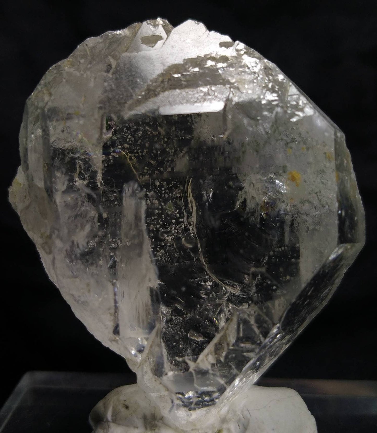 ARSAA GEMS AND MINERALSNatural top quality beautiful 85 grams Rare clear gwindel quartz crystal from a rare locality - Premium  from ARSAA GEMS AND MINERALS - Just $50.00! Shop now at ARSAA GEMS AND MINERALS