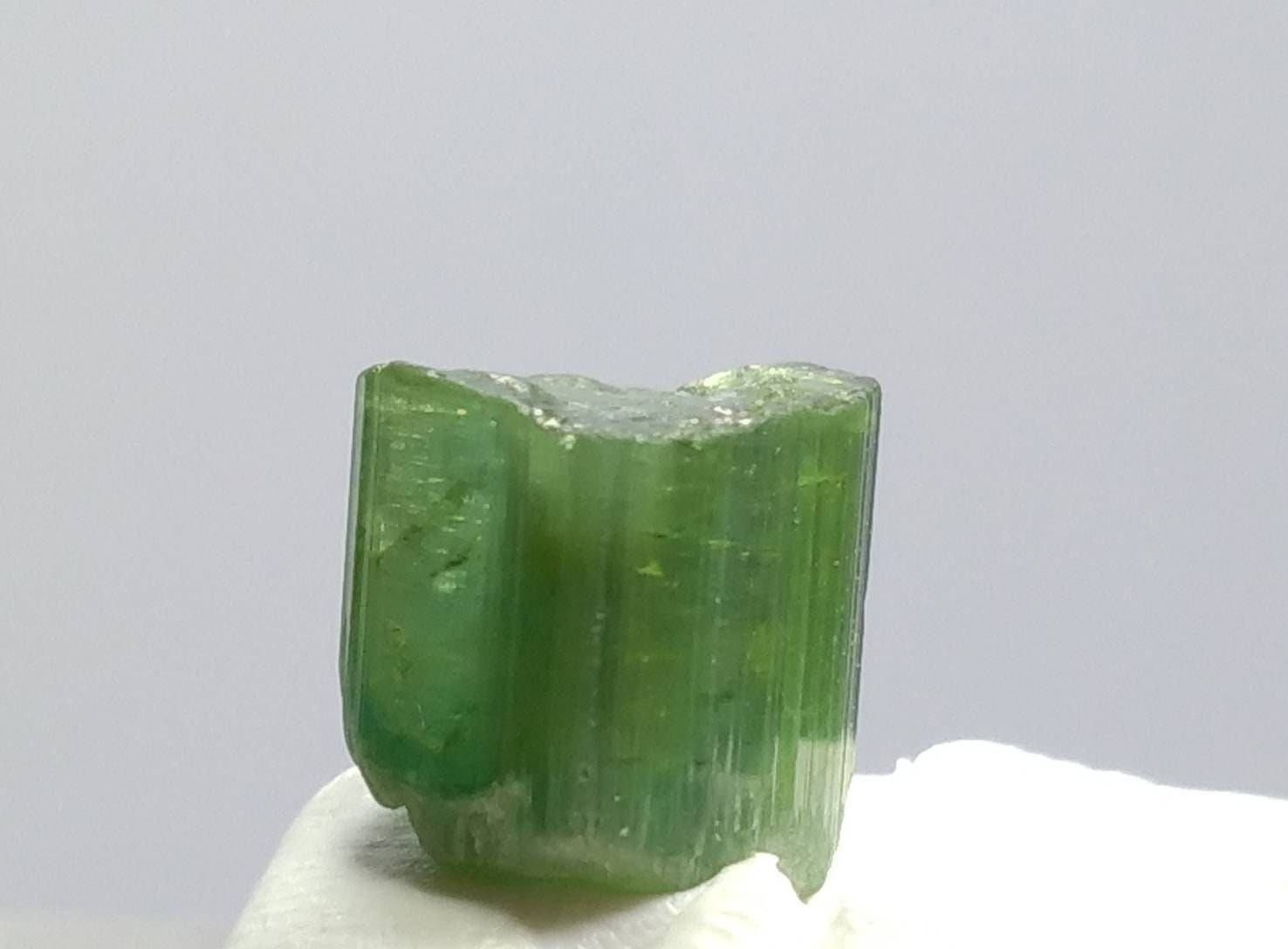 ARSAA GEMS AND MINERALSTop Quality beautiful natural 1.6 gram terminated green Tourmaline crystal - Premium  from ARSAA GEMS AND MINERALS - Just $15.00! Shop now at ARSAA GEMS AND MINERALS