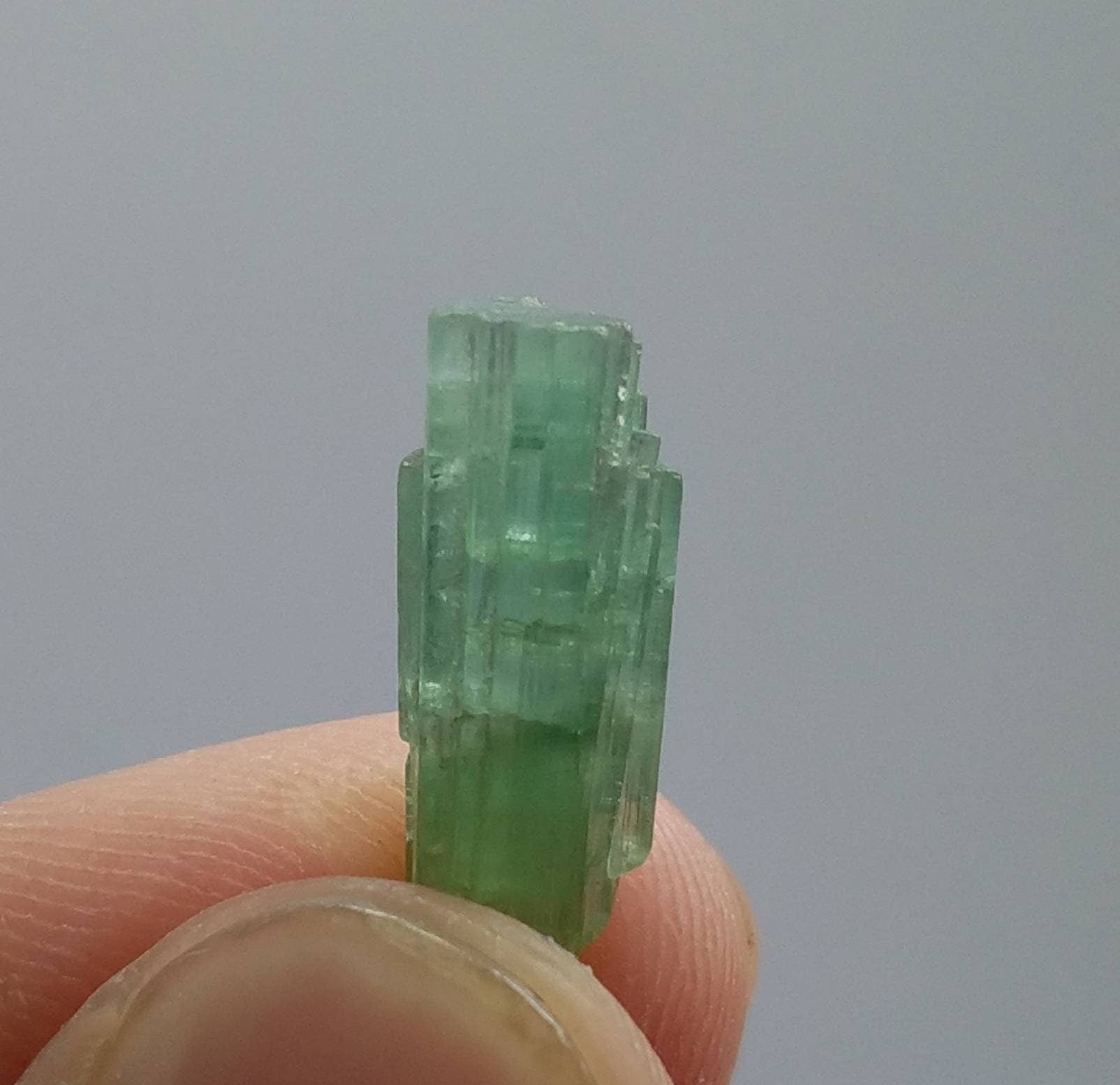 ARSAA GEMS AND MINERALSTop Quality beautiful natural 1.1 gram terminated blue Tourmaline crystal - Premium  from ARSAA GEMS AND MINERALS - Just $11.00! Shop now at ARSAA GEMS AND MINERALS