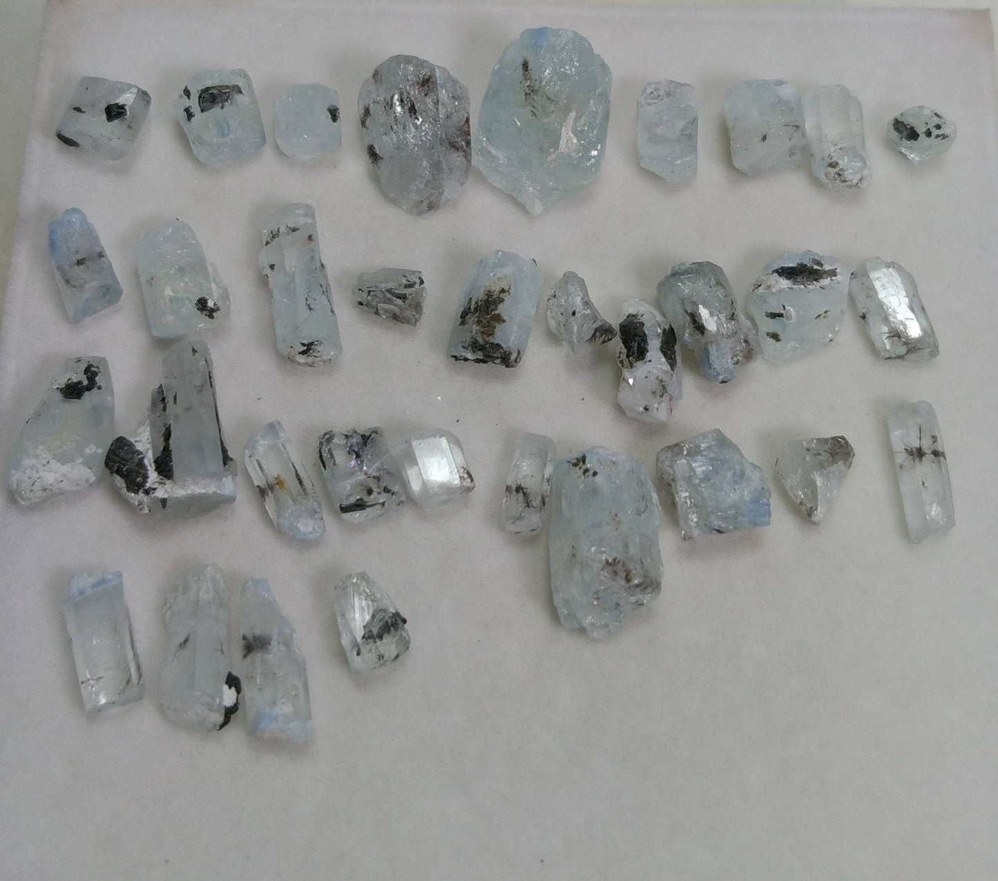 ARSAA GEMS AND MINERALSNatural fine quality beautiful very rare 14.8 grams light blue small sized small lot of tantalite columbite included aquamarine crystals - Premium  from ARSAA GEMS AND MINERALS - Just $150.00! Shop now at ARSAA GEMS AND MINERALS