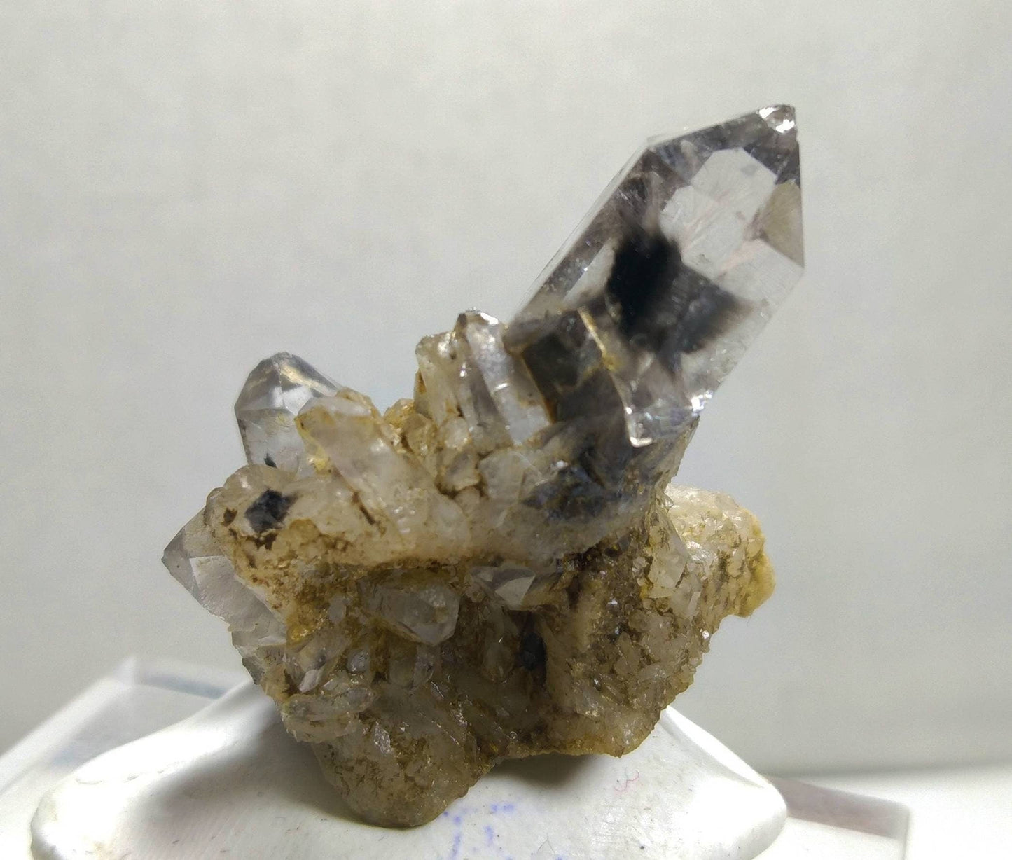 ARSAA GEMS AND MINERALSNatural good quality beautiful 30 grams smokey terminated quartz cluster - Premium  from ARSAA GEMS AND MINERALS - Just $45.00! Shop now at ARSAA GEMS AND MINERALS