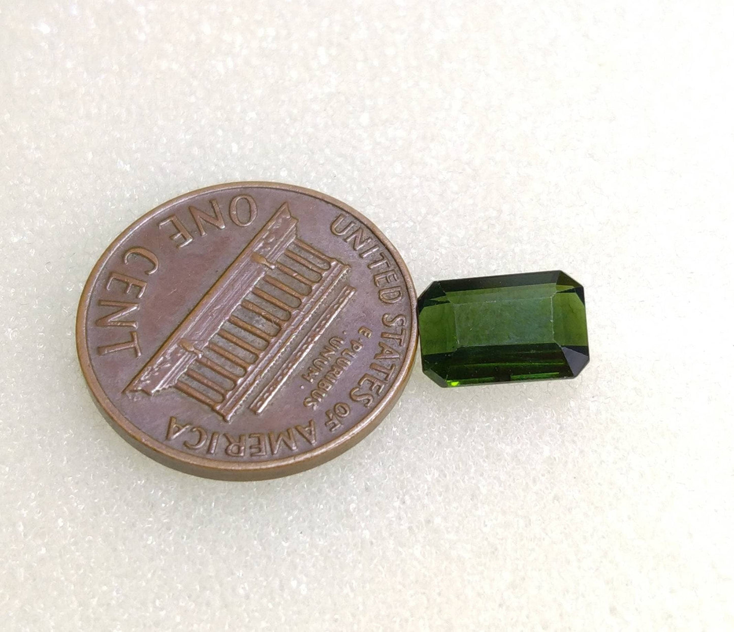 ARSAA GEMS AND MINERALSNatural top quality beautiful 2 carat radiant shape faceted green Tourmaline gem - Premium  from ARSAA GEMS AND MINERALS - Just $18.00! Shop now at ARSAA GEMS AND MINERALS