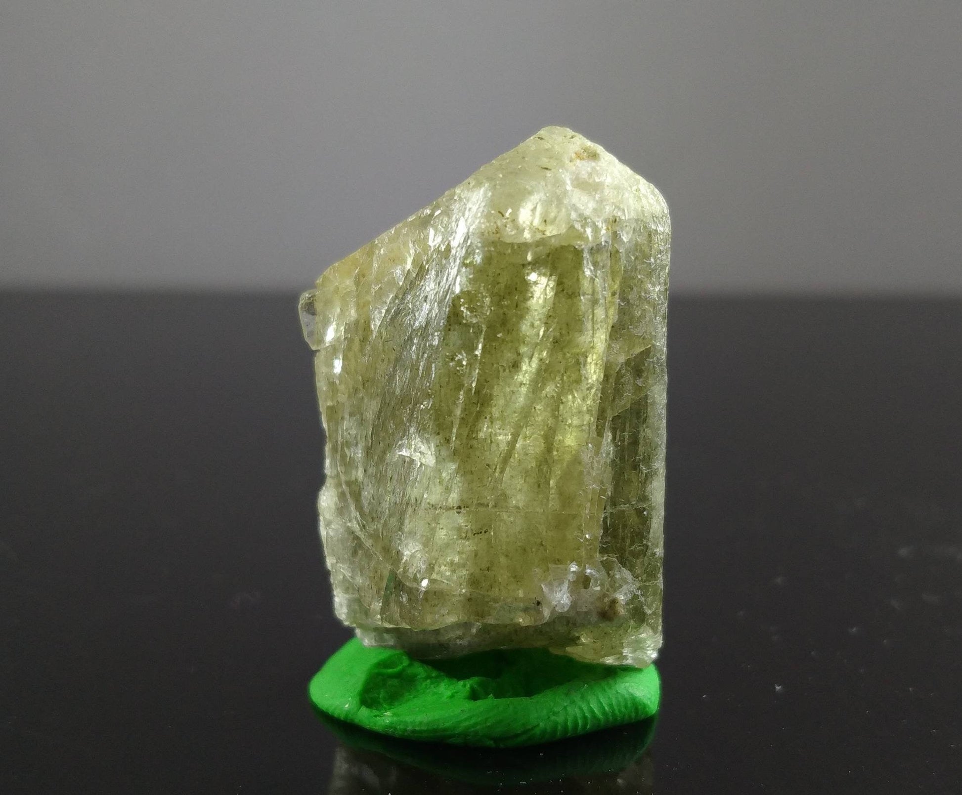 ARSAA GEMS AND MINERALSNatural fine quality beautiful 32.3 grams green scapolite crystal - Premium  from ARSAA GEMS AND MINERALS - Just $40.00! Shop now at ARSAA GEMS AND MINERALS