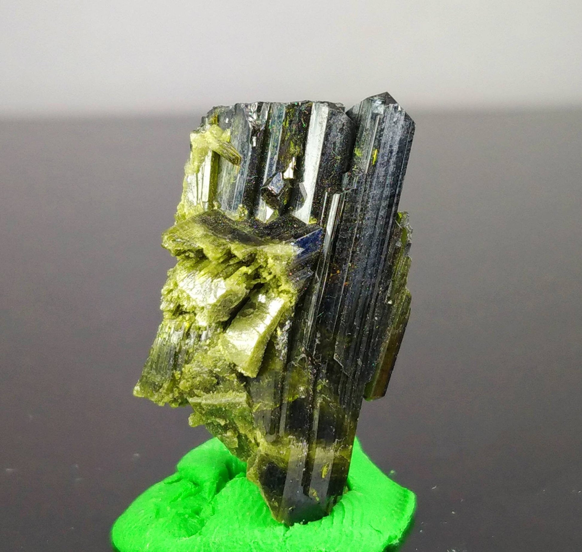 ARSAA GEMS AND MINERALSNatural aesthetic Beautiful 6.3 grams terminated green epidote crystal - Premium  from ARSAA GEMS AND MINERALS - Just $20.00! Shop now at ARSAA GEMS AND MINERALS