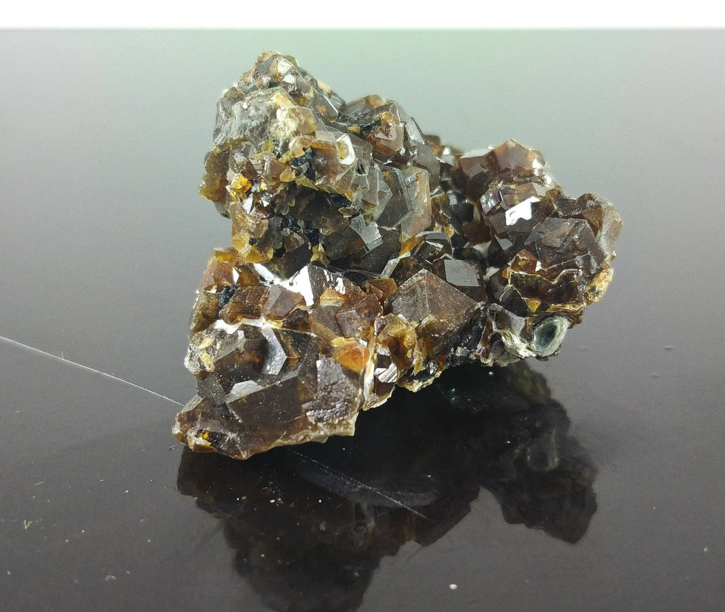 ARSAA GEMS AND MINERALSNatural good quality beautiful 41.7 grams andradite garnet cluster from Balochistan Pakistan - Premium  from ARSAA GEMS AND MINERALS - Just $40.00! Shop now at ARSAA GEMS AND MINERALS