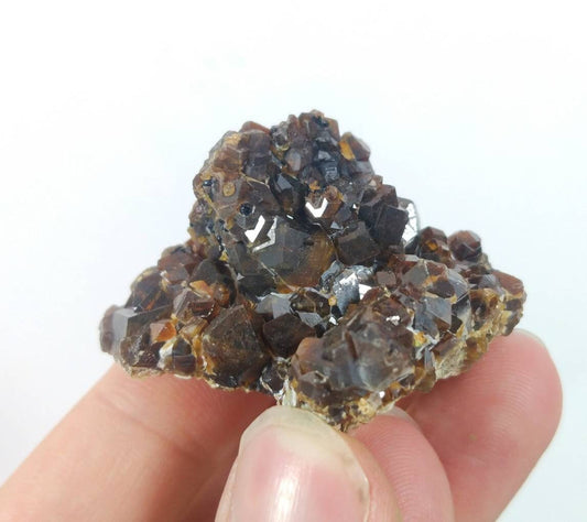 ARSAA GEMS AND MINERALSNatural good quality beautiful 41.7 grams andradite garnet cluster from Balochistan Pakistan - Premium  from ARSAA GEMS AND MINERALS - Just $40.00! Shop now at ARSAA GEMS AND MINERALS